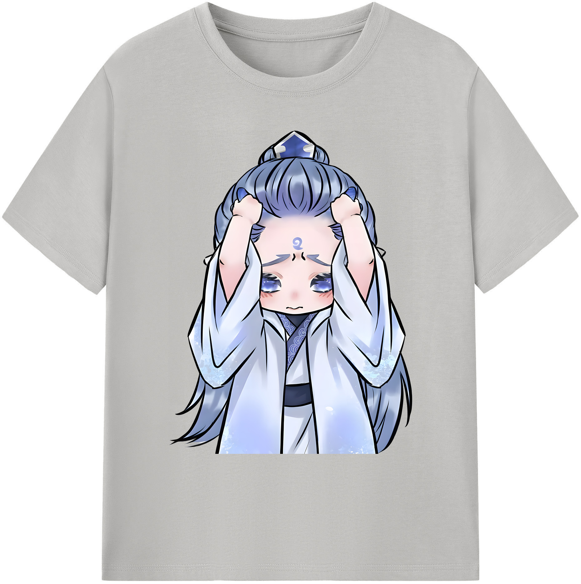 （画像用） Ne Zha 2 ナタ 魔童の大暴れ 綿100％ メンズ半袖Tシャツ｜肌触りやわらか＆通気性