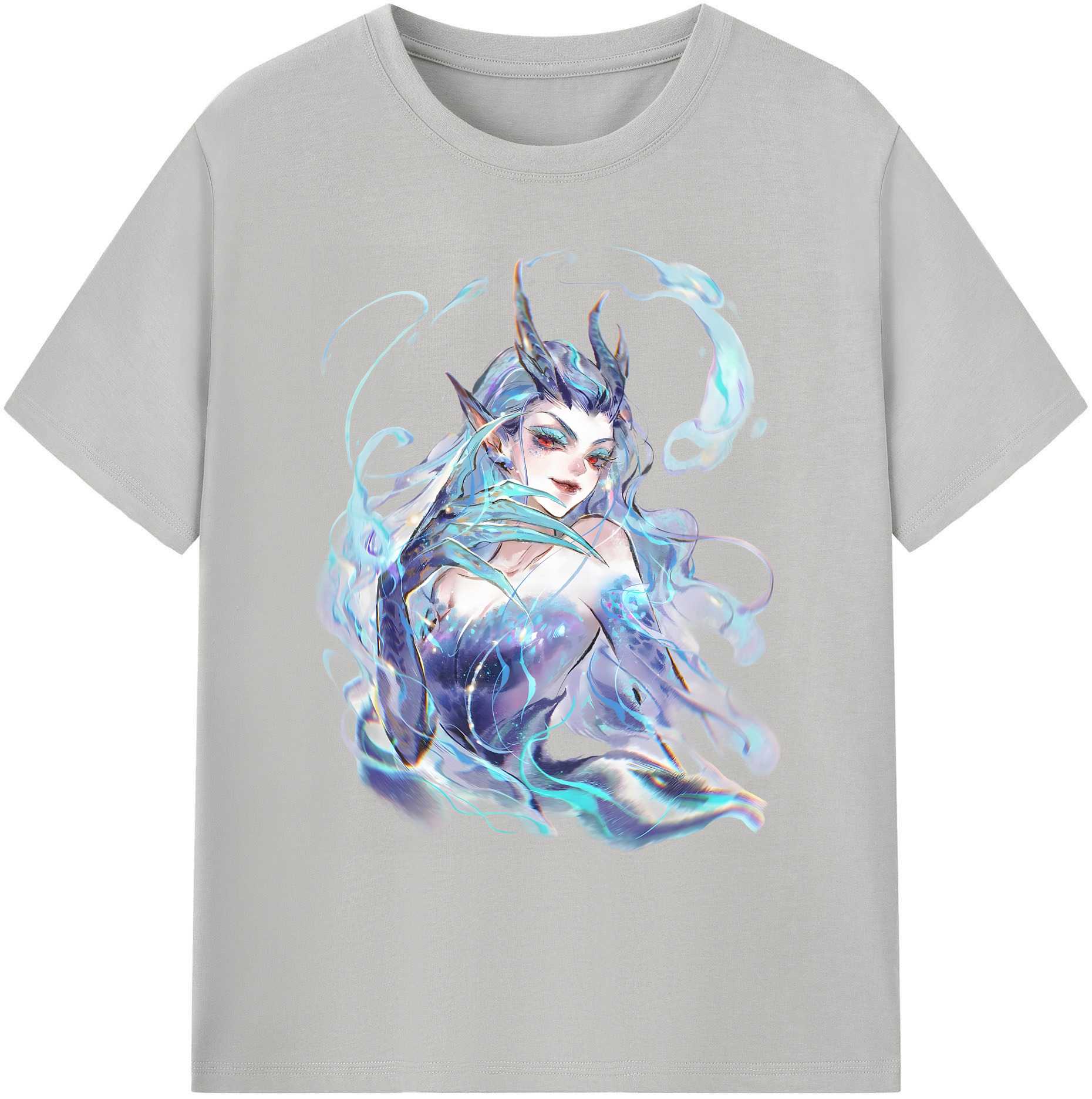 （画像用） Ne Zha 2 ナタ 魔童の大暴れ 綿100％ メンズ半袖Tシャツ｜肌触りやわらか＆通気性