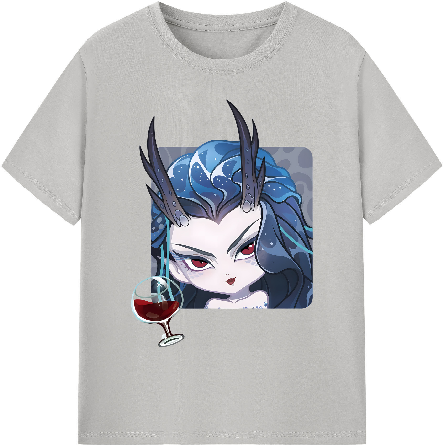 （画像用） Ne Zha 2 ナタ 魔童の大暴れ 綿100％ メンズ半袖Tシャツ｜肌触りやわらか＆通気性