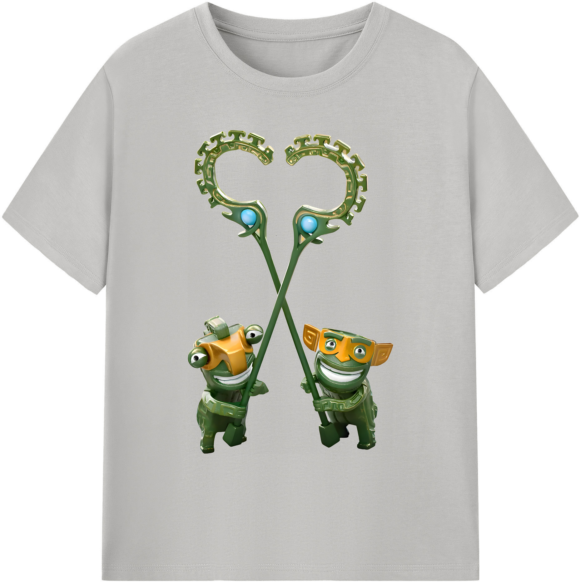 （画像用） Ne Zha 2 ナタ 魔童の大暴れ 綿100％ メンズ半袖Tシャツ｜肌触りやわらか＆通気性