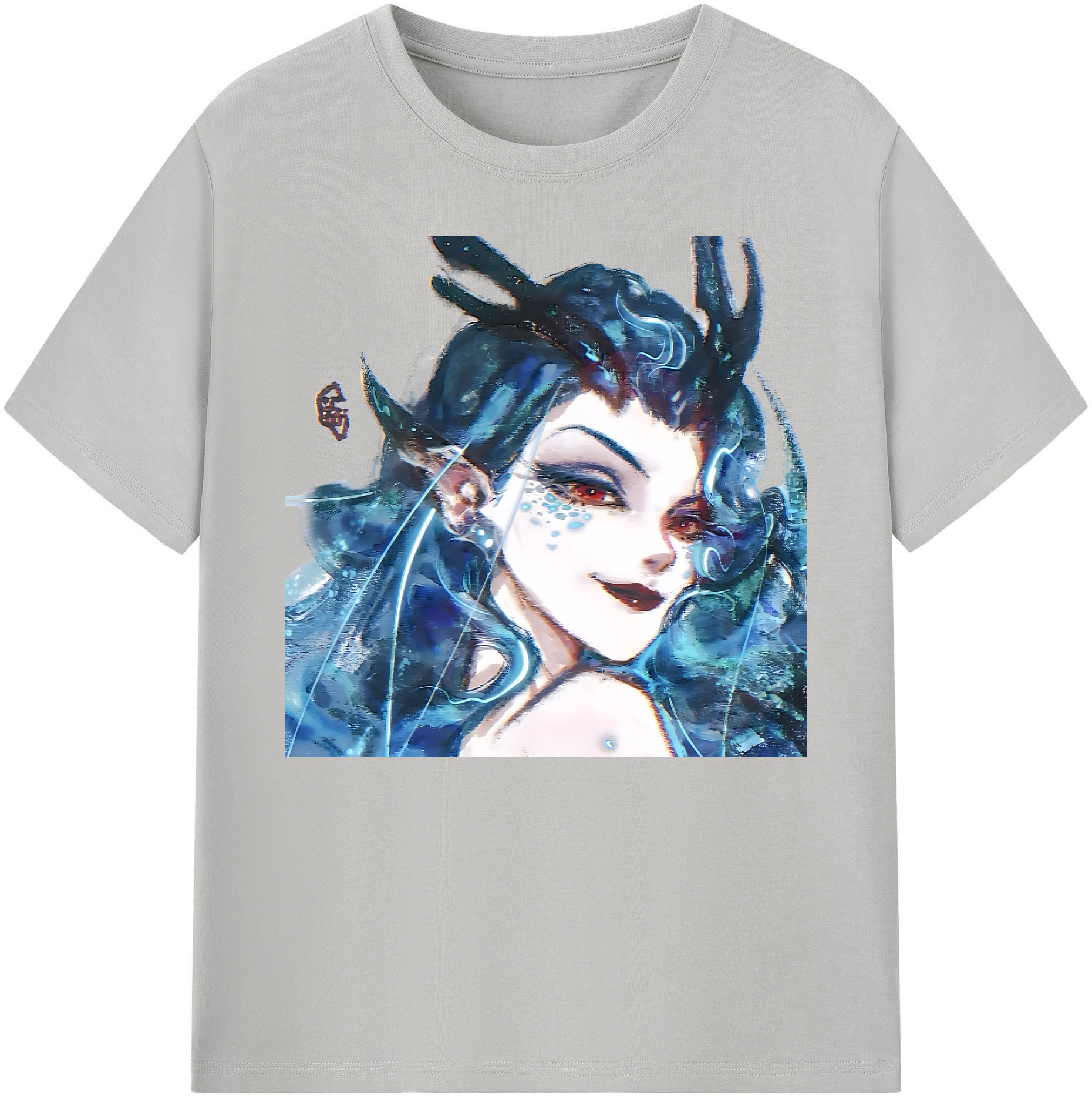 （画像用） Ne Zha 2 ナタ 魔童の大暴れ 綿100％ メンズ半袖Tシャツ｜肌触りやわらか＆通気性