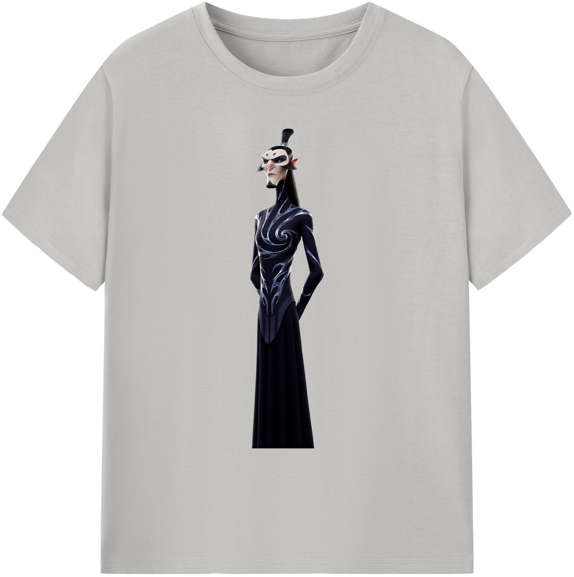 （画像用） Ne Zha 2 ナタ 魔童の大暴れ 綿100％ メンズ半袖Tシャツ｜肌触りやわらか＆通気性