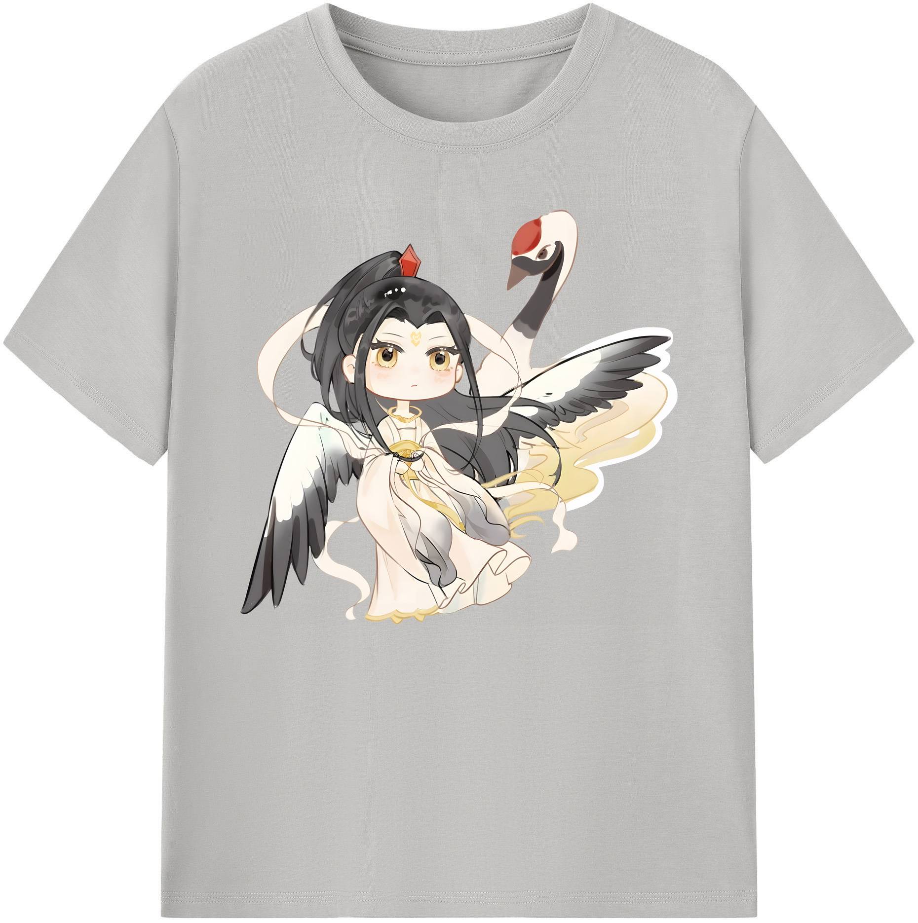 （画像用） Ne Zha 2 ナタ 魔童の大暴れ 綿100％ メンズ半袖Tシャツ｜肌触りやわらか＆通気性