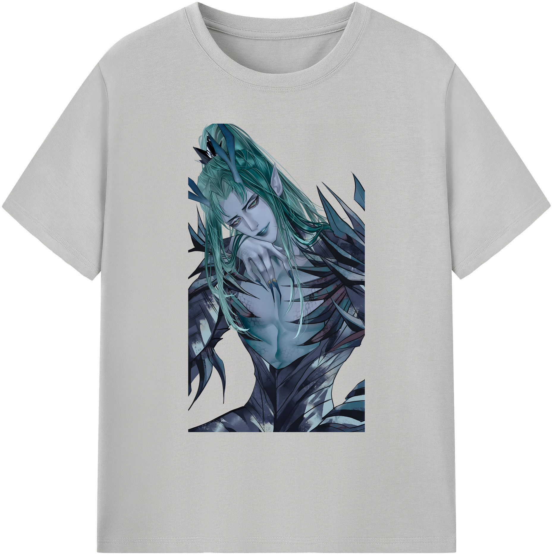 （画像用） Ne Zha 2 ナタ 魔童の大暴れ 綿100％ メンズ半袖Tシャツ｜肌触りやわらか＆通気性