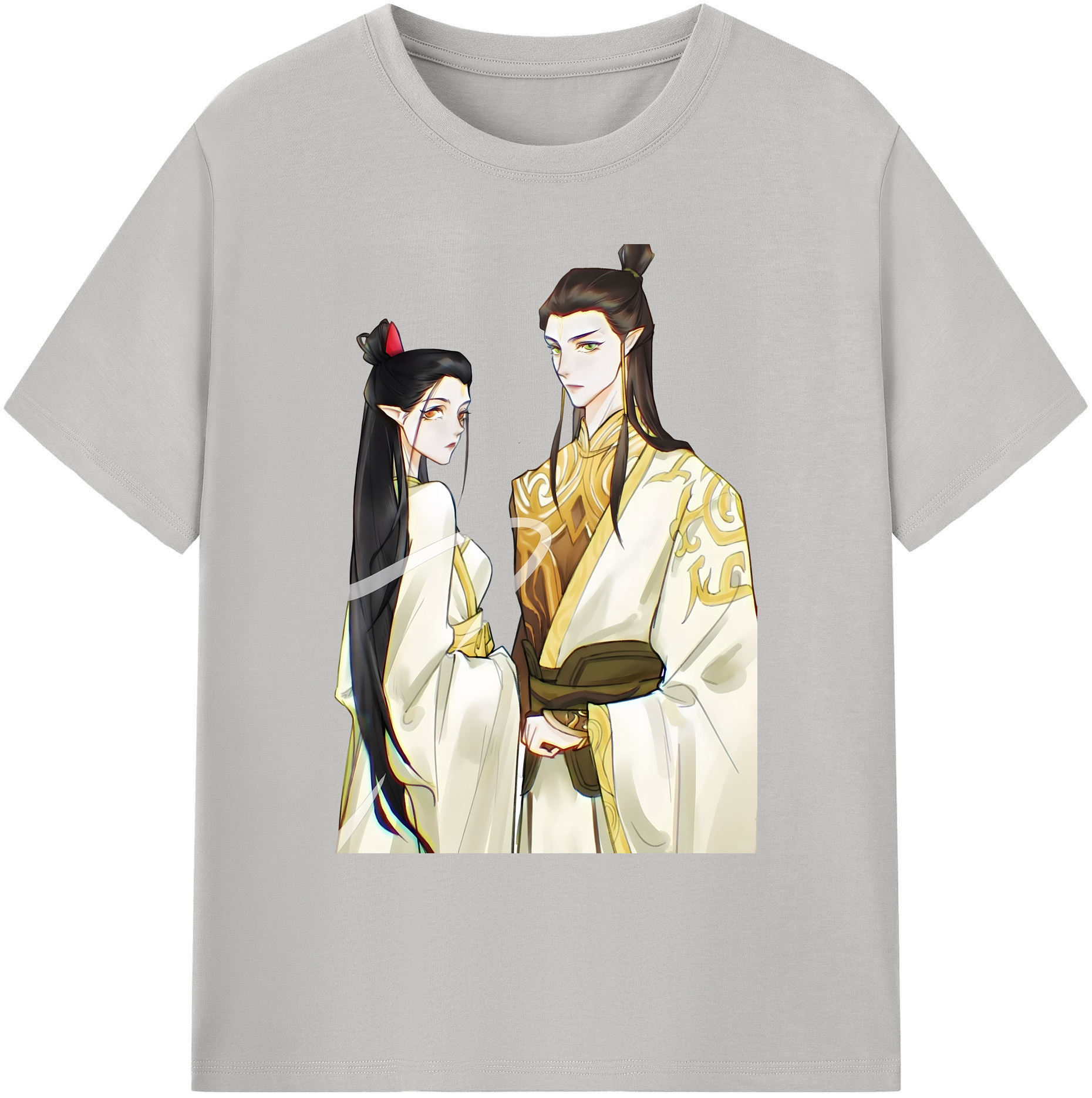 （画像用） Ne Zha 2 ナタ 魔童の大暴れ 綿100％ メンズ半袖Tシャツ｜肌触りやわらか＆通気性