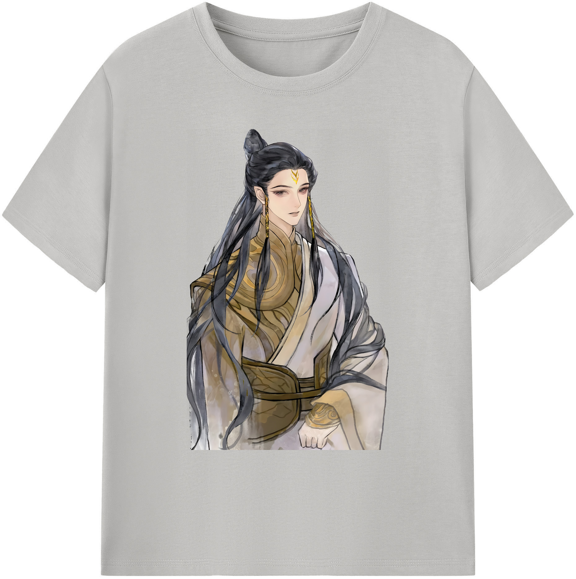 （画像用） Ne Zha 2 ナタ 魔童の大暴れ 綿100％ メンズ半袖Tシャツ｜肌触りやわらか＆通気性