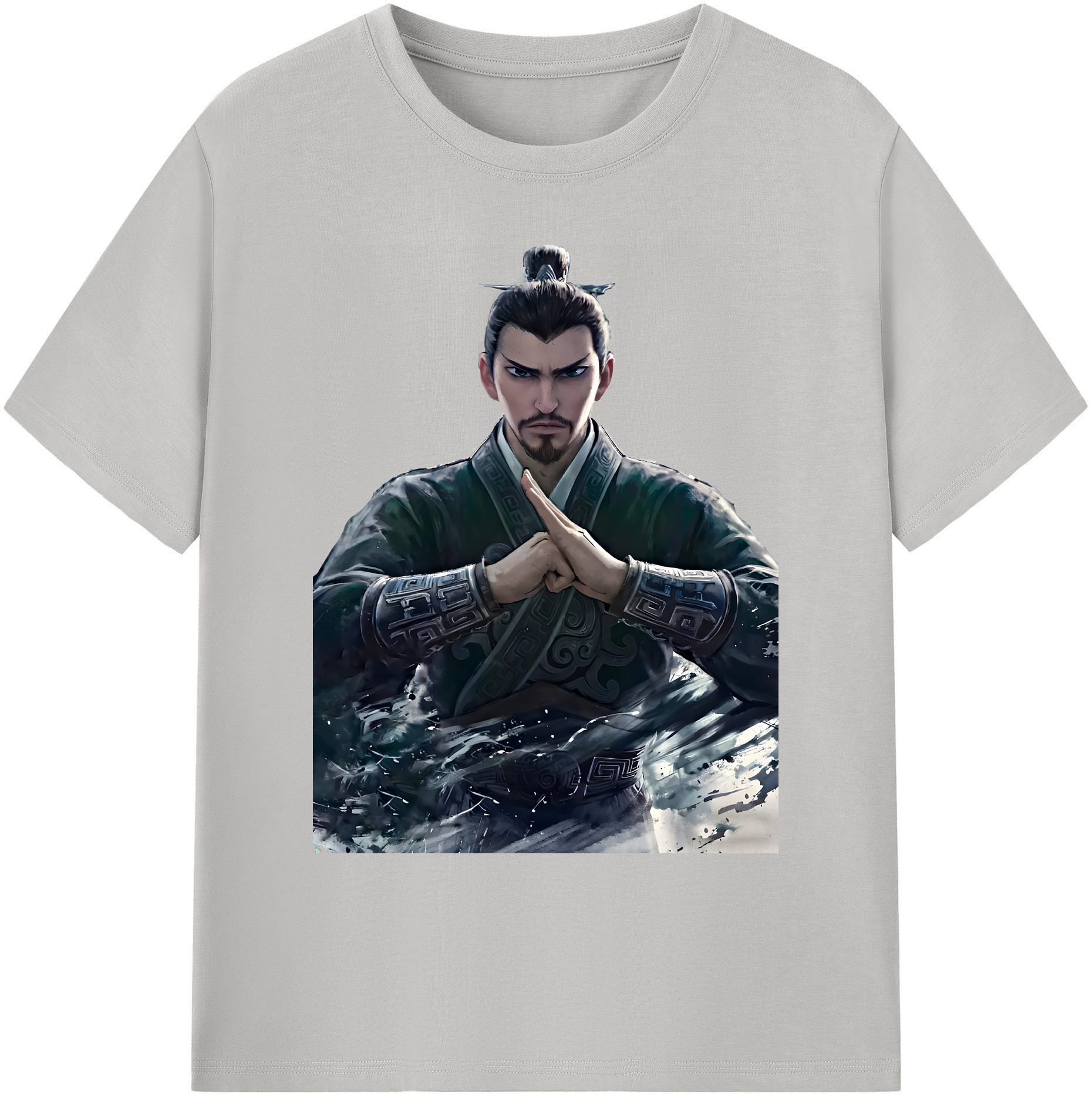 （画像用） Ne Zha 2 ナタ 魔童の大暴れ 綿100％ メンズ半袖Tシャツ｜肌触りやわらか＆通気性