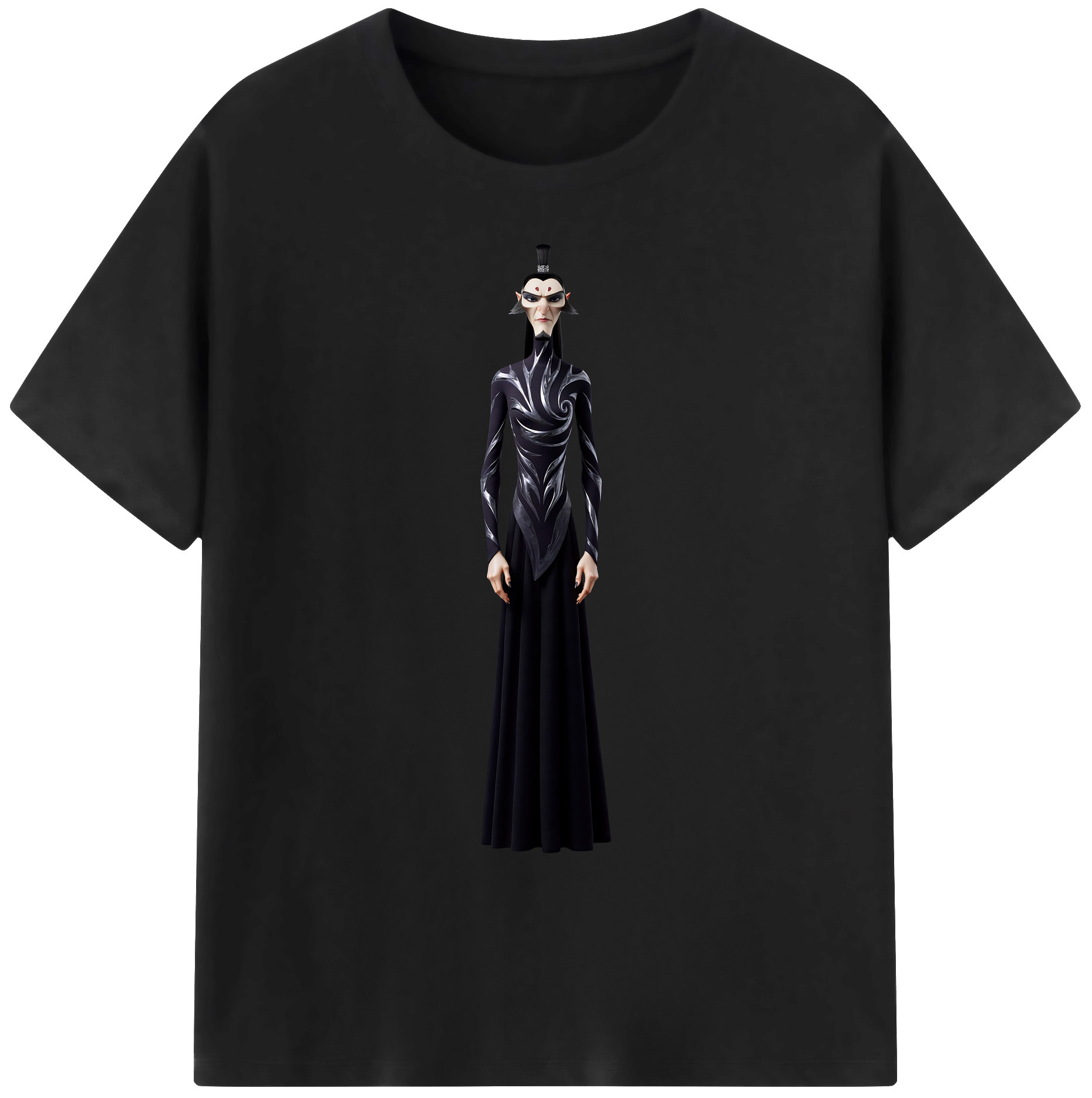 （画像用） Ne Zha 2 ナタ 魔童の大暴れ 綿100％ メンズ半袖Tシャツ｜肌触りやわらか＆通気性