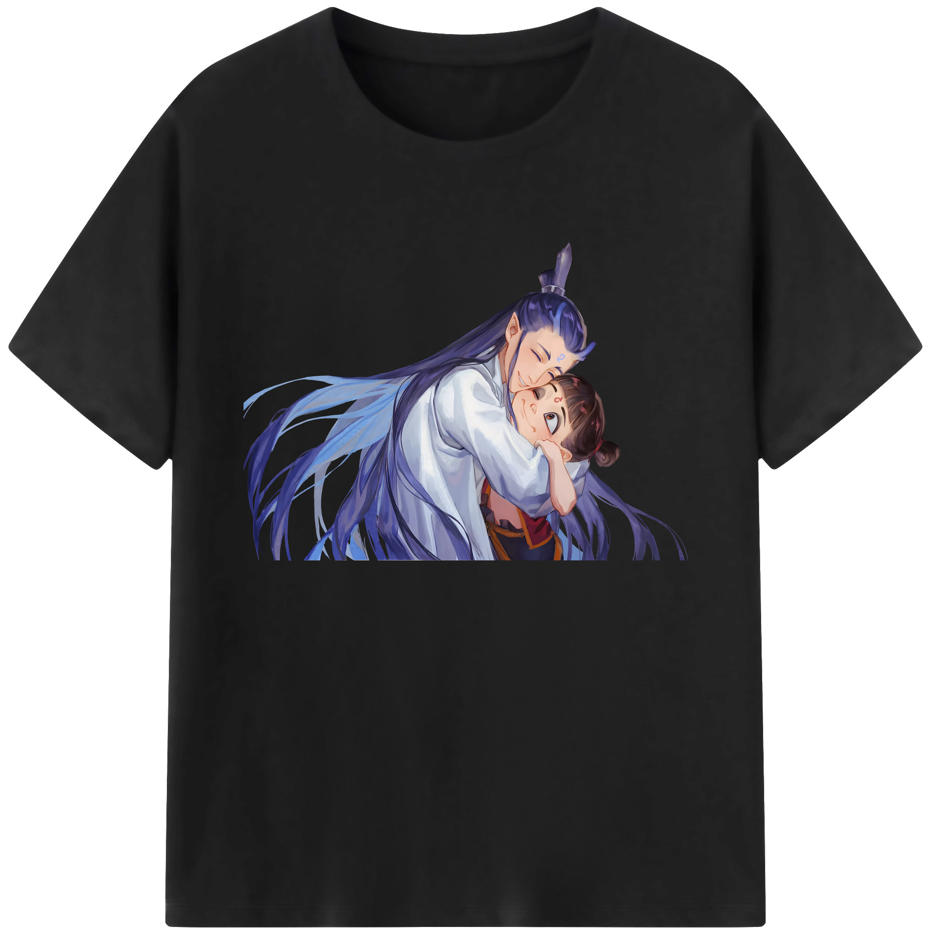 （画像用） Ne Zha 2 ナタ 魔童の大暴れ 綿100％ メンズ半袖Tシャツ｜肌触りやわらか＆通気性