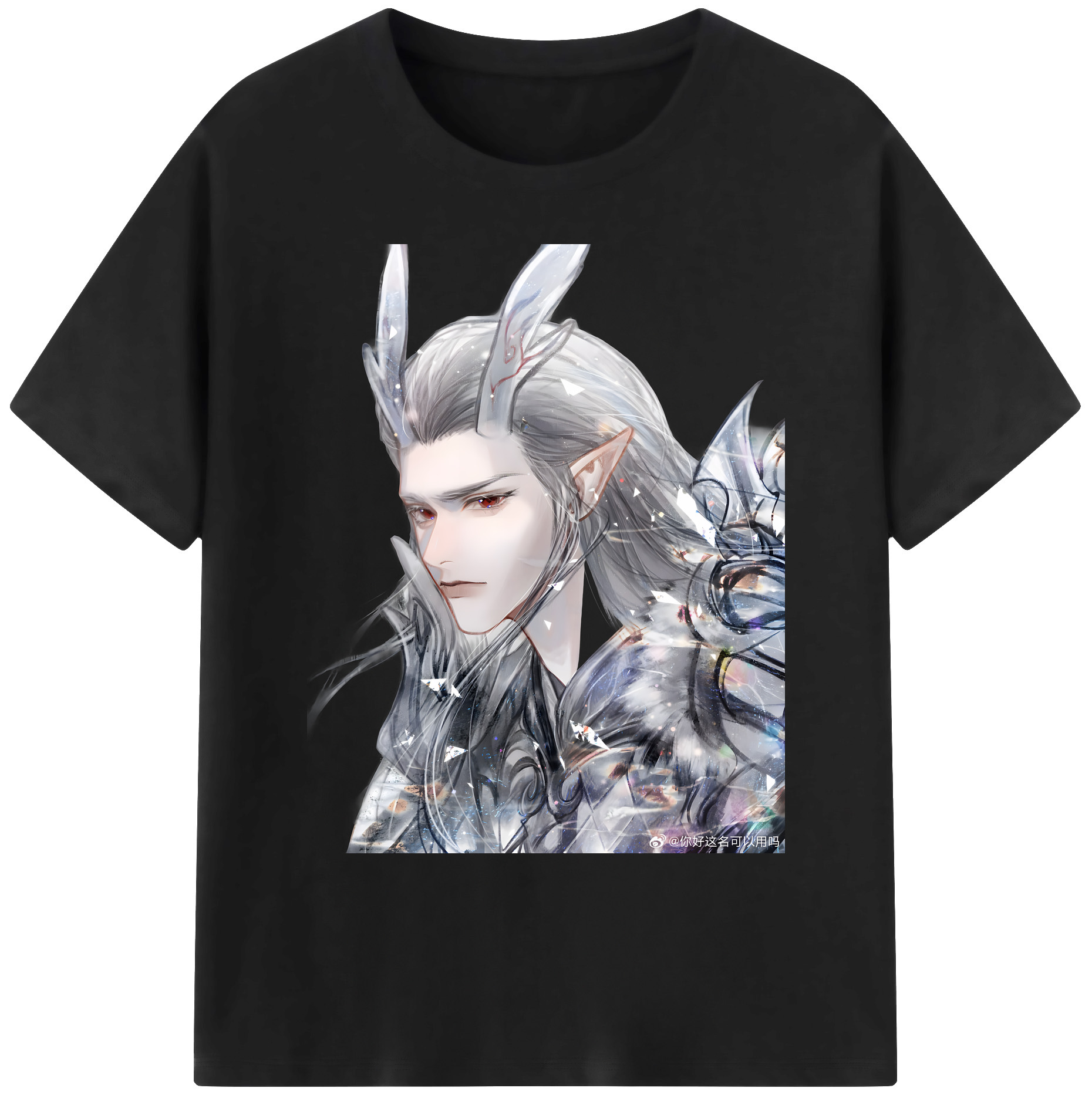 （画像用） Ne Zha 2 ナタ 魔童の大暴れ 綿100％ メンズ半袖Tシャツ｜肌触りやわらか＆通気性