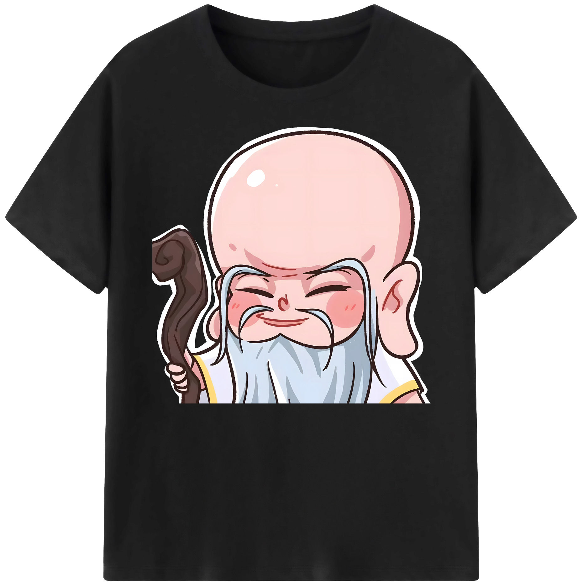 （画像用） Ne Zha 2 ナタ 魔童の大暴れ 綿100％ メンズ半袖Tシャツ｜肌触りやわらか＆通気性