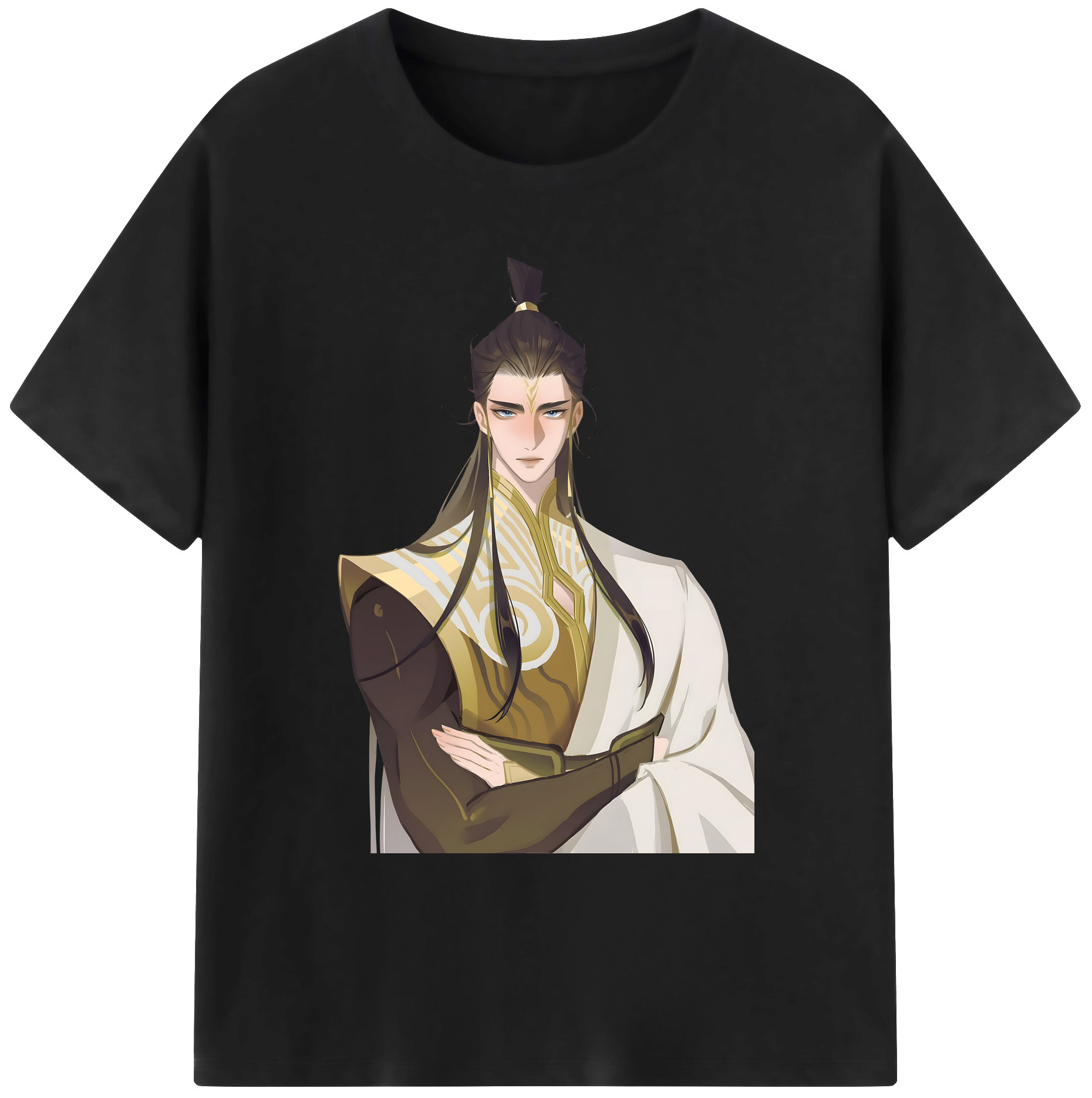 （画像用） Ne Zha 2 ナタ 魔童の大暴れ 綿100％ メンズ半袖Tシャツ｜肌触りやわらか＆通気性