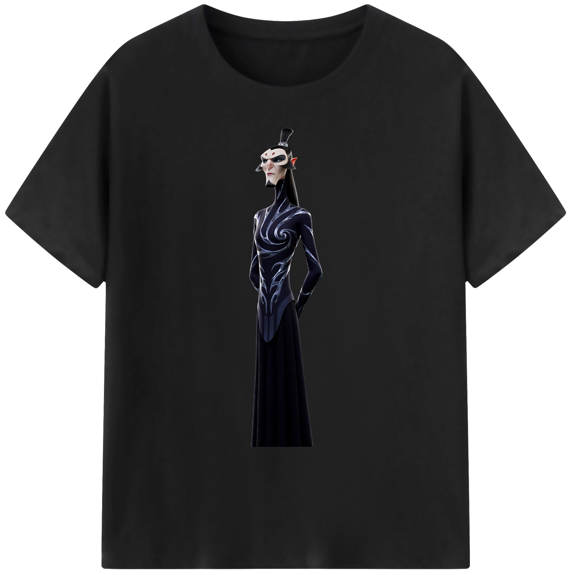（画像用） Ne Zha 2 ナタ 魔童の大暴れ 綿100％ メンズ半袖Tシャツ｜肌触りやわらか＆通気性
