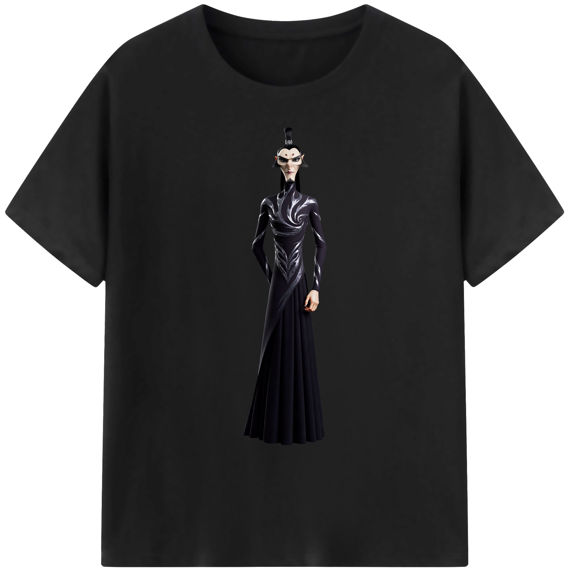 （画像用） Ne Zha 2 ナタ 魔童の大暴れ 綿100％ メンズ半袖Tシャツ｜肌触りやわらか＆通気性