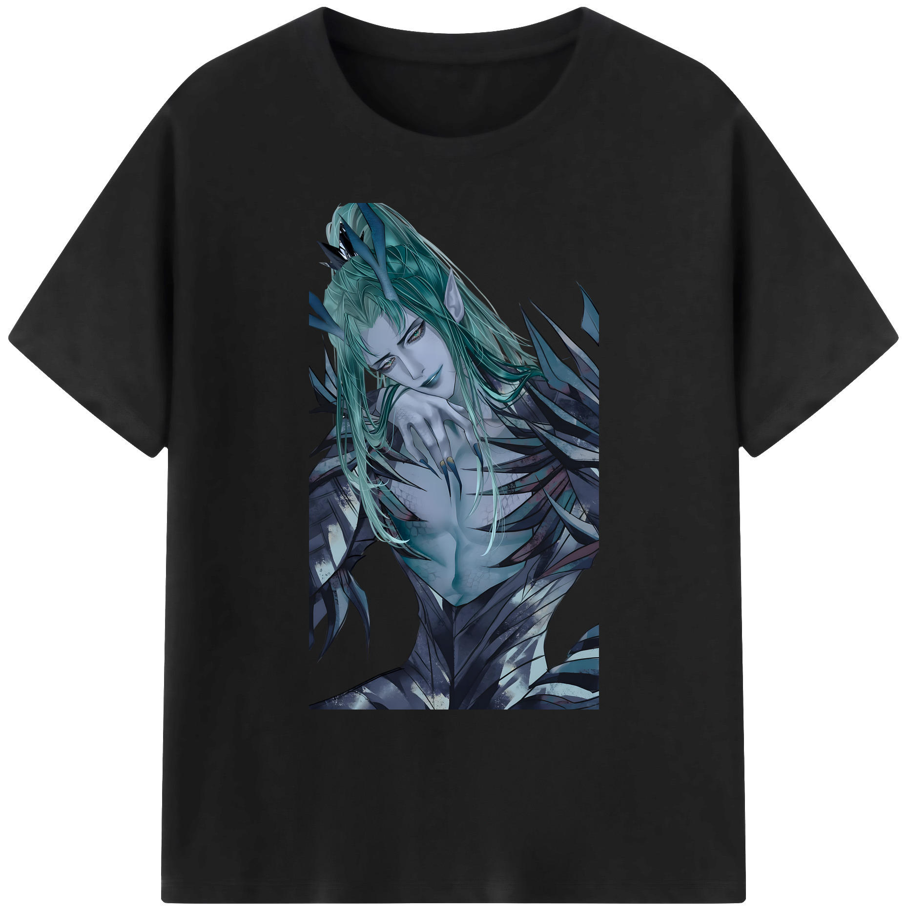 （画像用） Ne Zha 2 ナタ 魔童の大暴れ 綿100％ メンズ半袖Tシャツ｜肌触りやわらか＆通気性