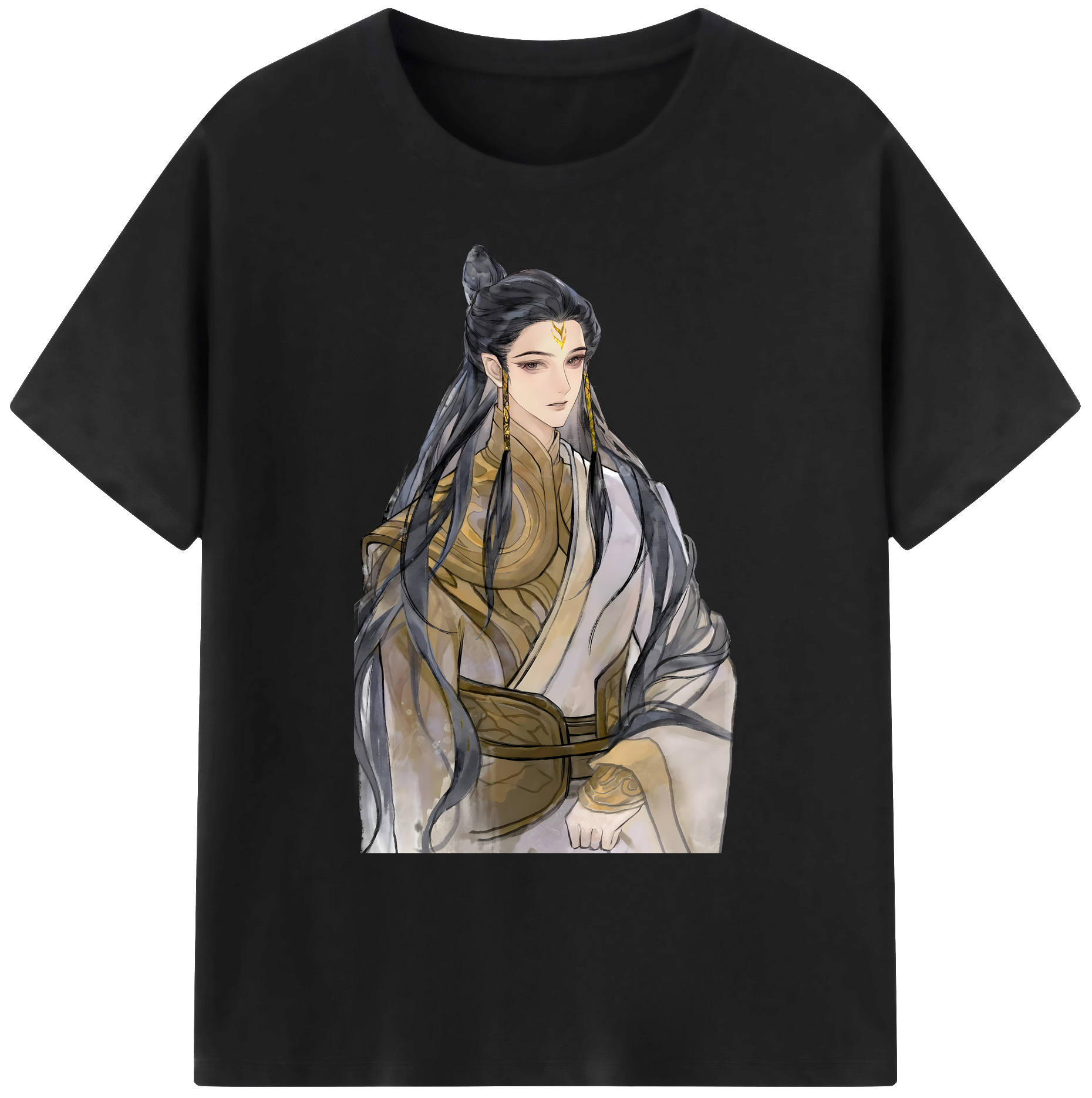 （画像用） Ne Zha 2 ナタ 魔童の大暴れ 綿100％ メンズ半袖Tシャツ｜肌触りやわらか＆通気性