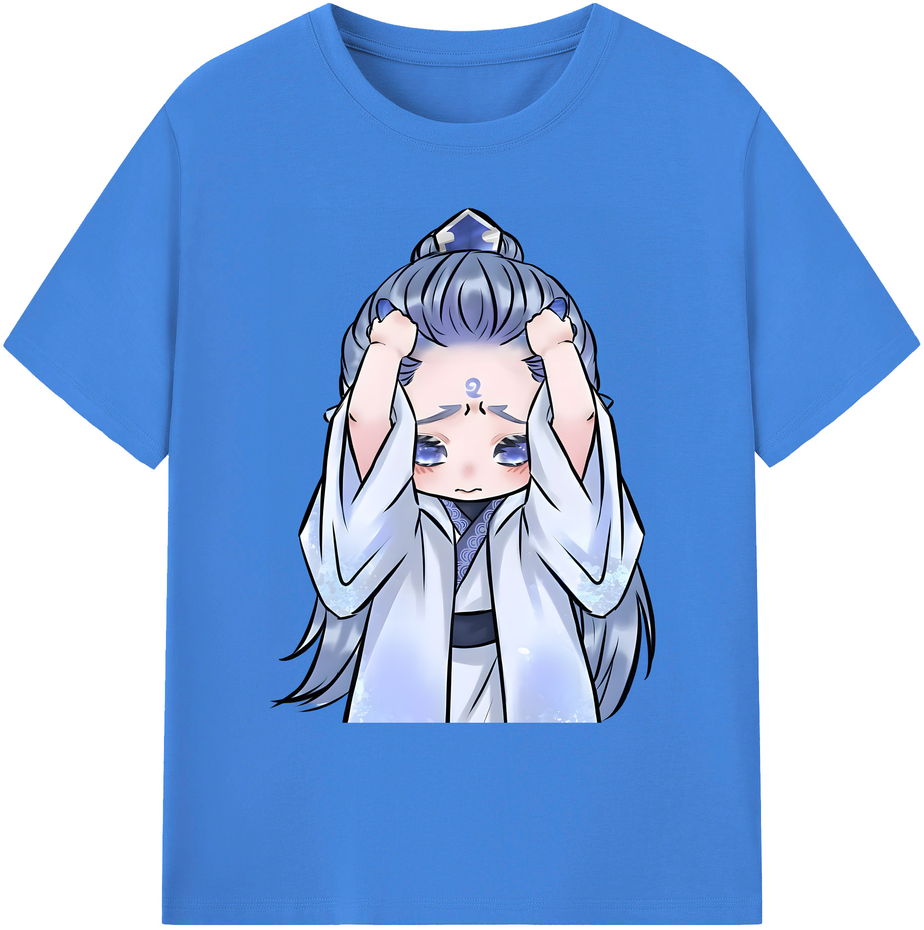 （画像用） Ne Zha 2 ナタ 魔童の大暴れ 綿100％ メンズ半袖Tシャツ｜肌触りやわらか＆通気性