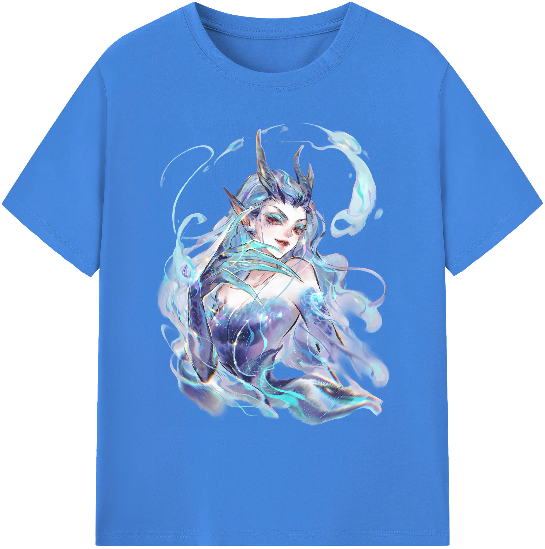 （画像用） Ne Zha 2 ナタ 魔童の大暴れ 綿100％ メンズ半袖Tシャツ｜肌触りやわらか＆通気性