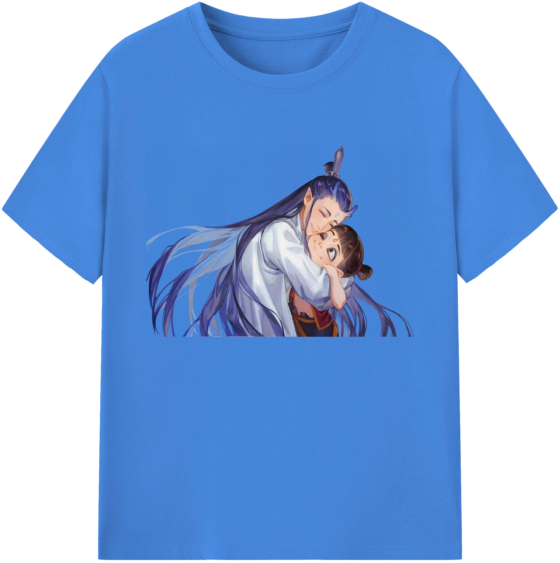 （画像用） Ne Zha 2 ナタ 魔童の大暴れ 綿100％ メンズ半袖Tシャツ｜肌触りやわらか＆通気性