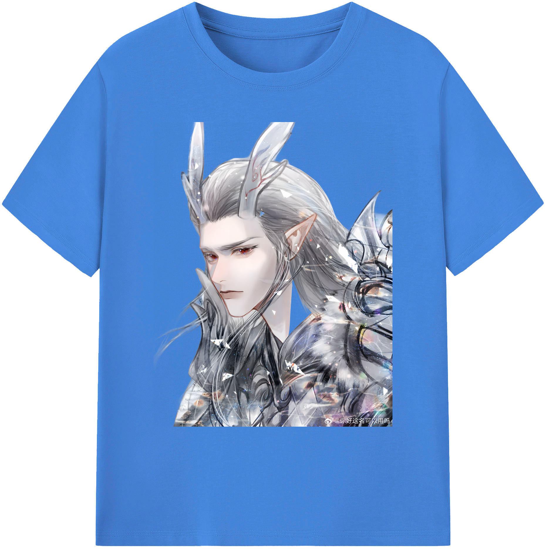 （画像用） Ne Zha 2 ナタ 魔童の大暴れ 綿100％ メンズ半袖Tシャツ｜肌触りやわらか＆通気性