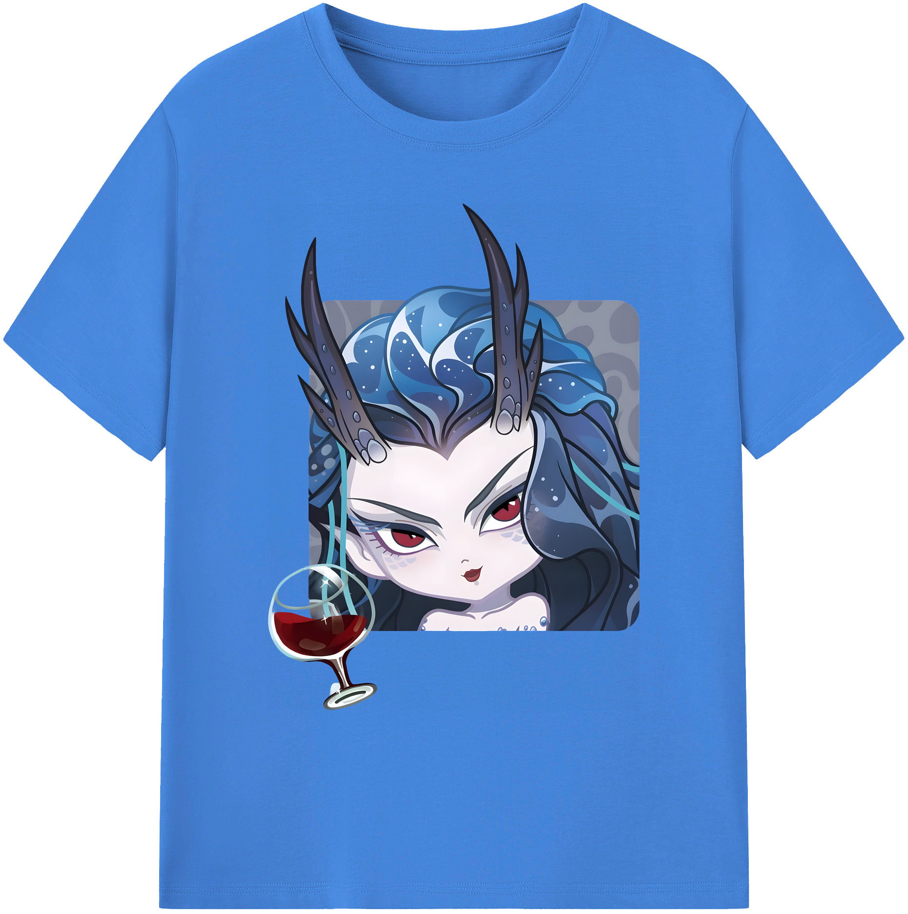 （画像用） Ne Zha 2 ナタ 魔童の大暴れ 綿100％ メンズ半袖Tシャツ｜肌触りやわらか＆通気性