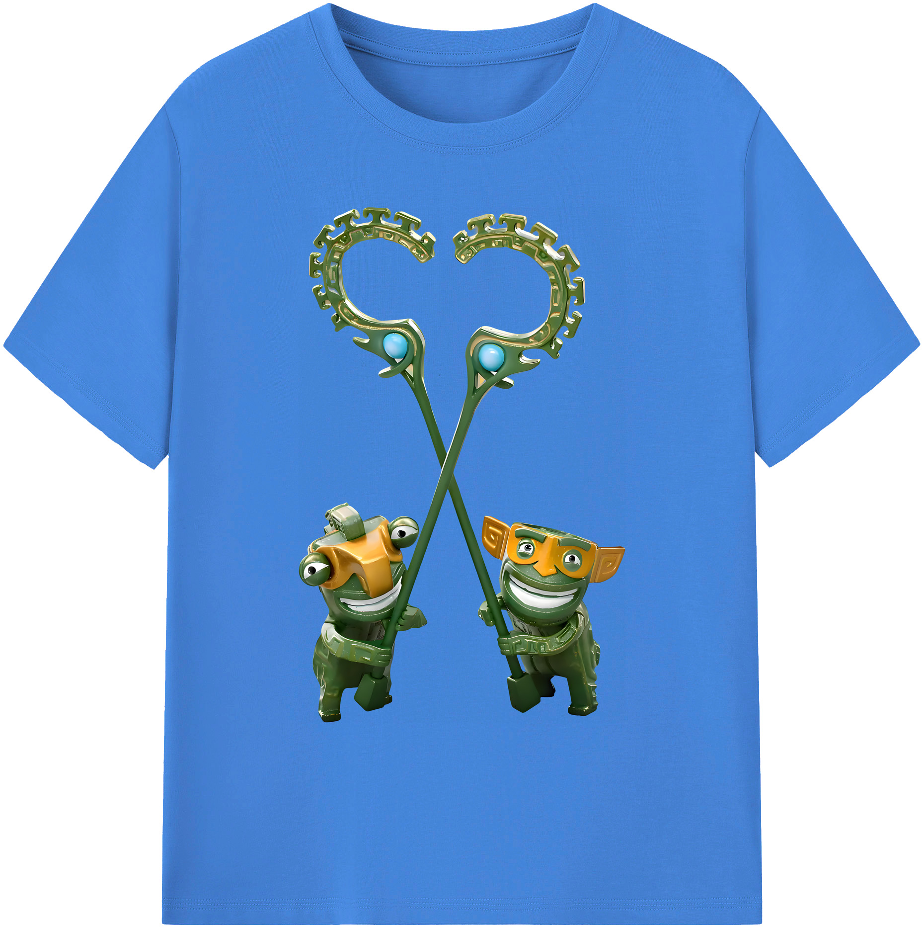 （画像用） Ne Zha 2 ナタ 魔童の大暴れ 綿100％ メンズ半袖Tシャツ｜肌触りやわらか＆通気性