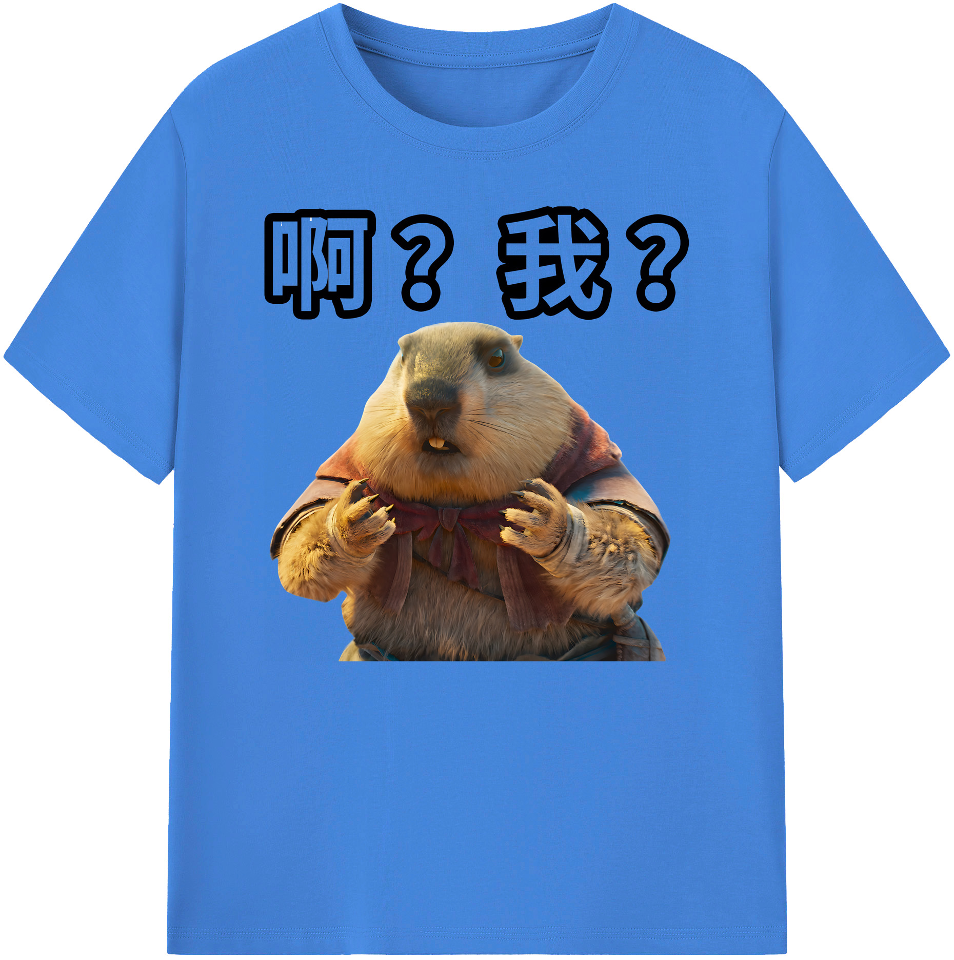 （画像用） Ne Zha 2 ナタ 魔童の大暴れ 綿100％ メンズ半袖Tシャツ｜肌触りやわらか＆通気性