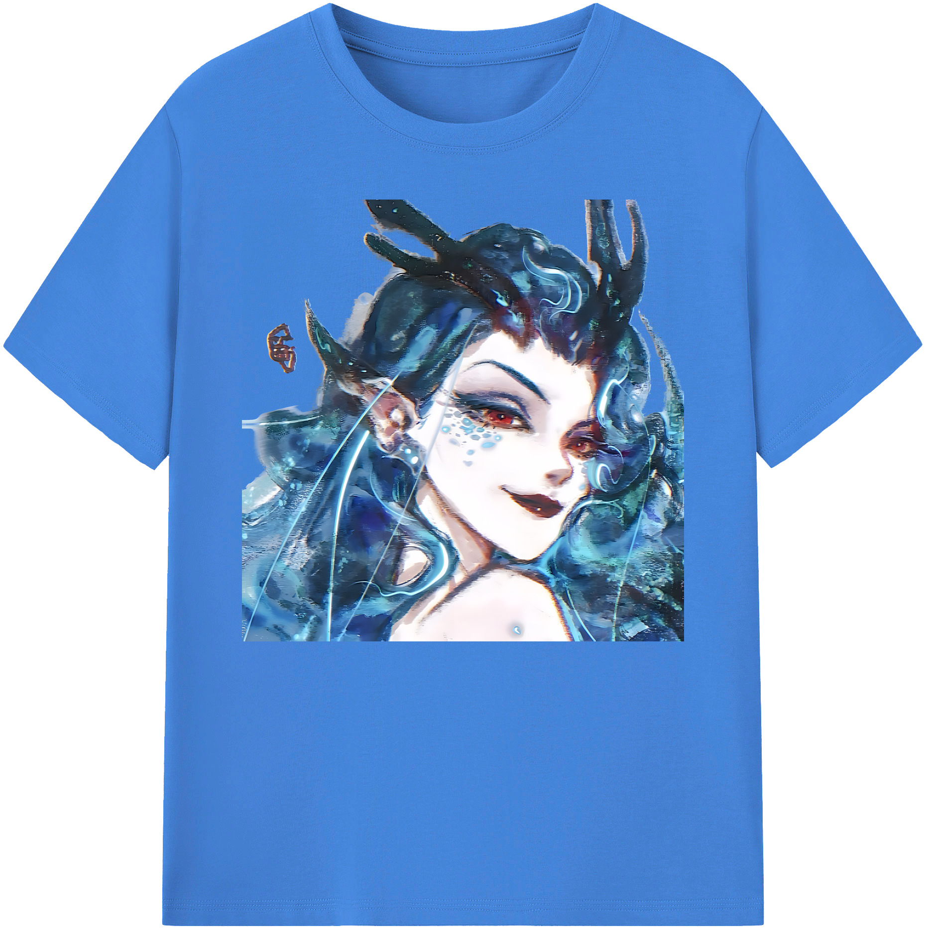 （画像用） Ne Zha 2 ナタ 魔童の大暴れ 綿100％ メンズ半袖Tシャツ｜肌触りやわらか＆通気性