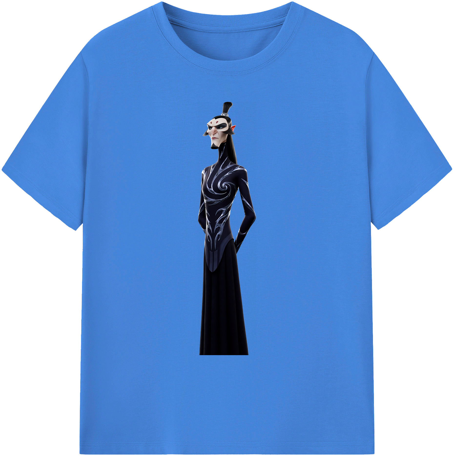 （画像用） Ne Zha 2 ナタ 魔童の大暴れ 綿100％ メンズ半袖Tシャツ｜肌触りやわらか＆通気性