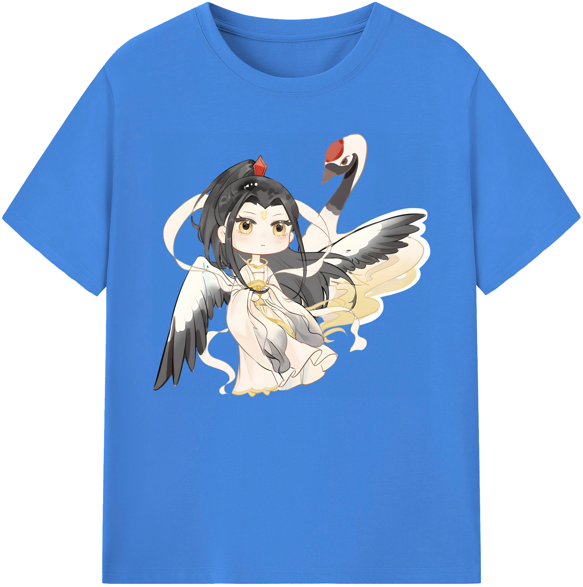 （画像用） Ne Zha 2 ナタ 魔童の大暴れ 綿100％ メンズ半袖Tシャツ｜肌触りやわらか＆通気性