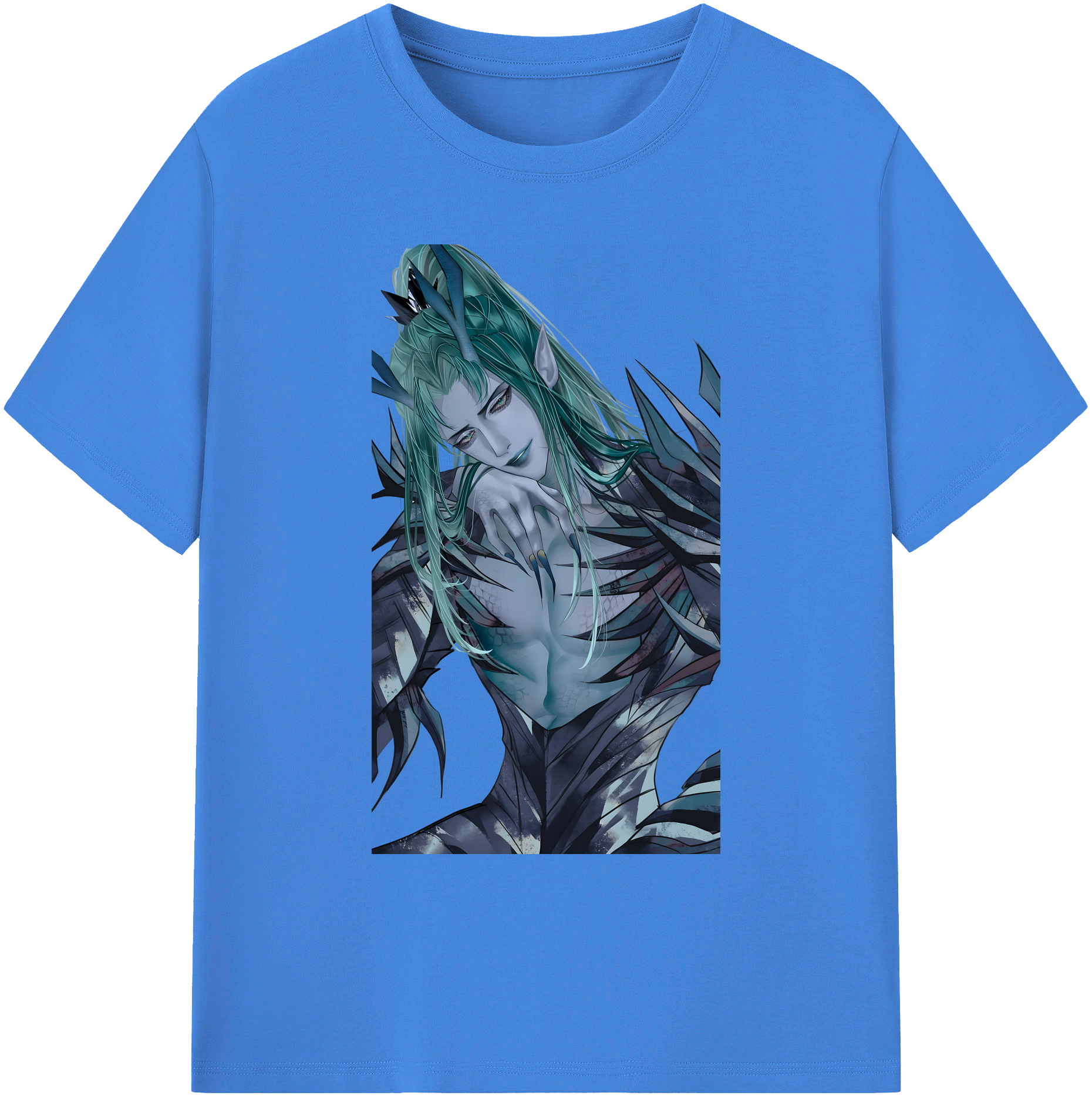 （画像用） Ne Zha 2 ナタ 魔童の大暴れ 綿100％ メンズ半袖Tシャツ｜肌触りやわらか＆通気性