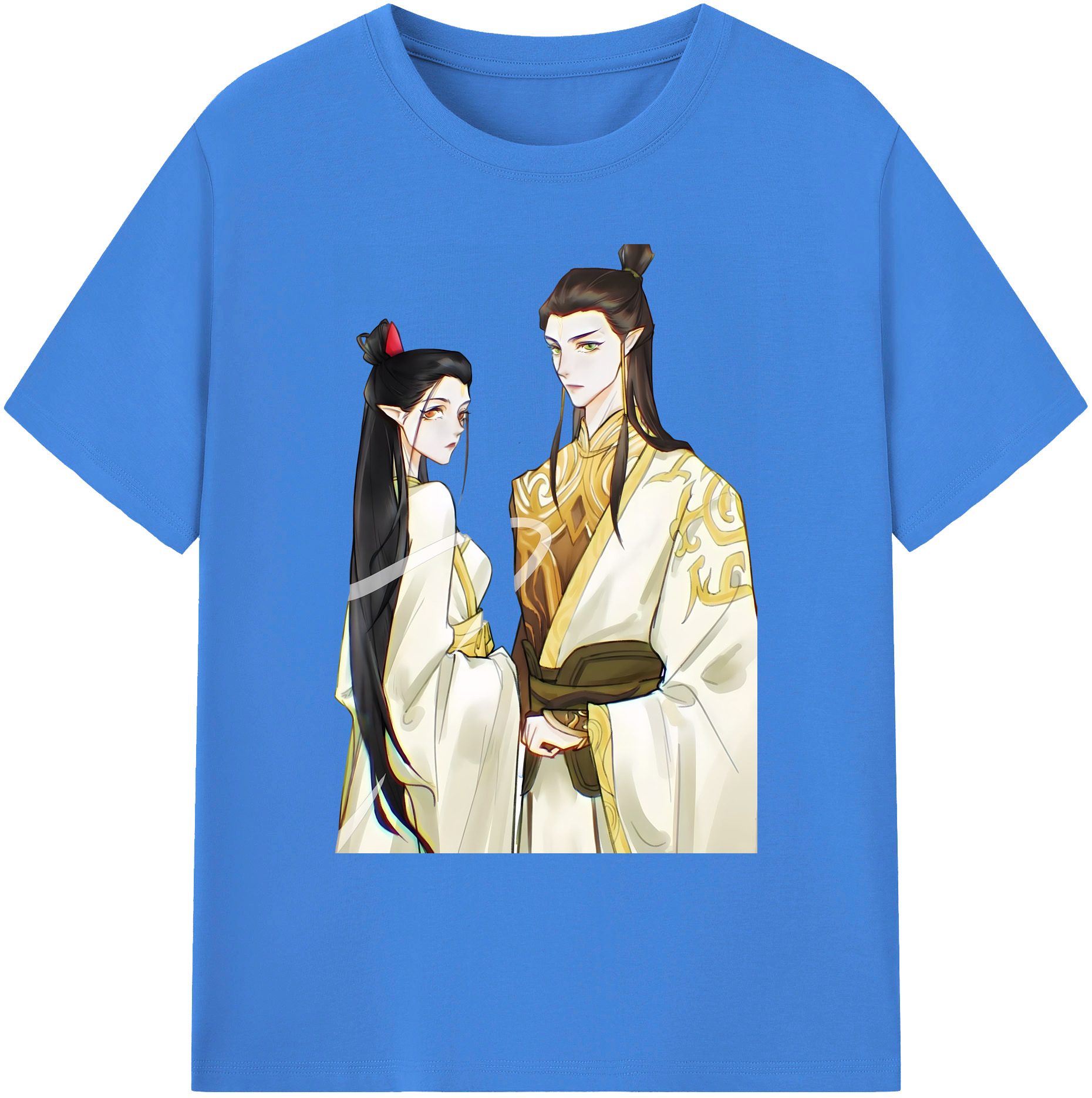 （画像用） Ne Zha 2 ナタ 魔童の大暴れ 綿100％ メンズ半袖Tシャツ｜肌触りやわらか＆通気性