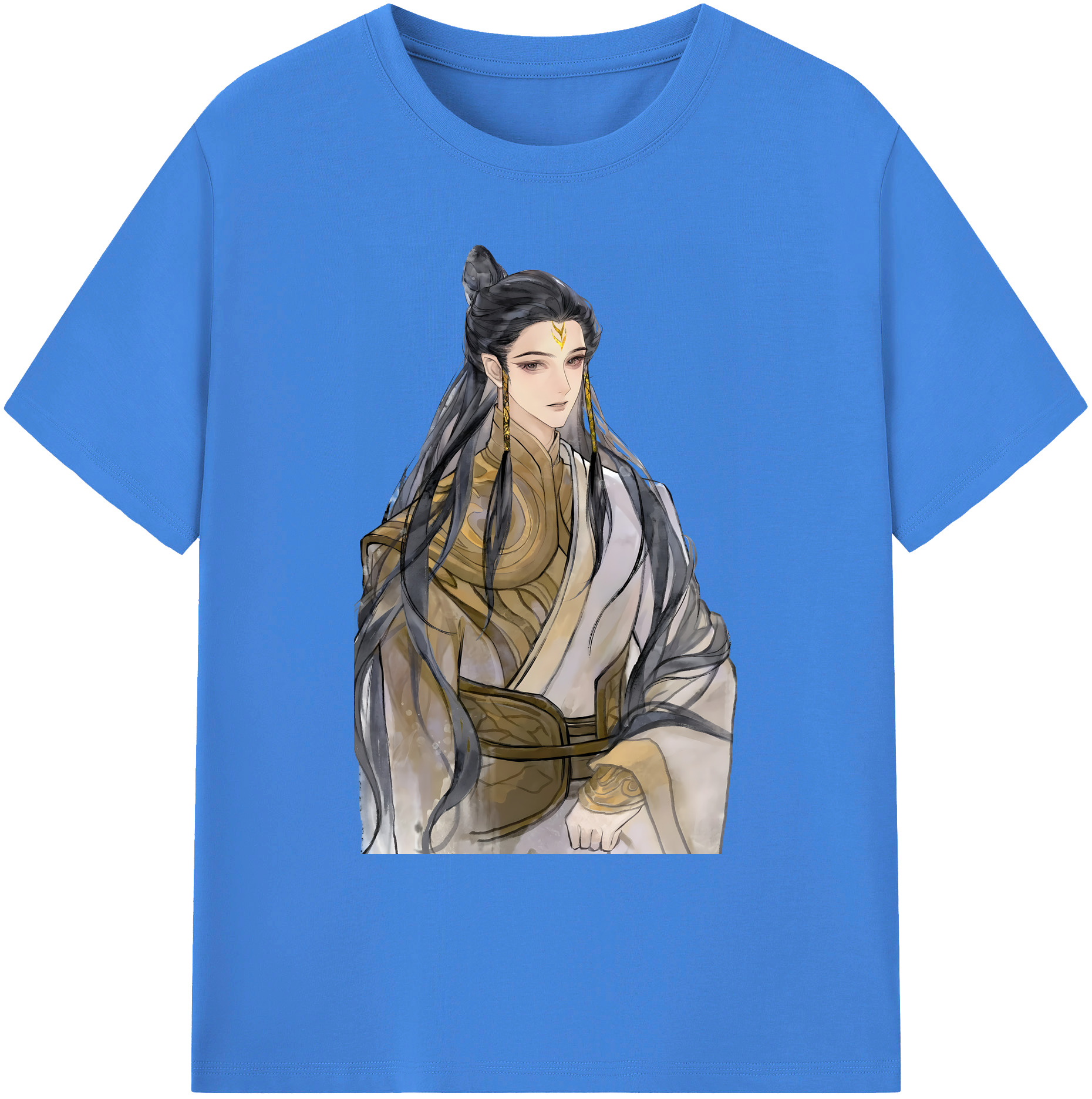 （画像用） Ne Zha 2 ナタ 魔童の大暴れ 綿100％ メンズ半袖Tシャツ｜肌触りやわらか＆通気性