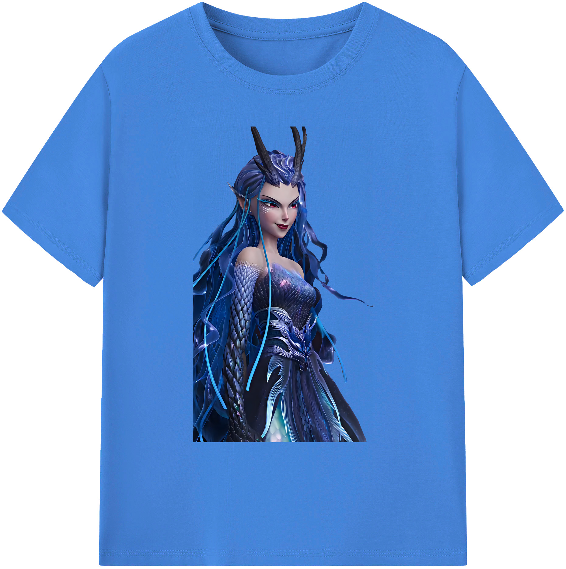 （画像用） Ne Zha 2 ナタ 魔童の大暴れ 綿100％ メンズ半袖Tシャツ｜肌触りやわらか＆通気性