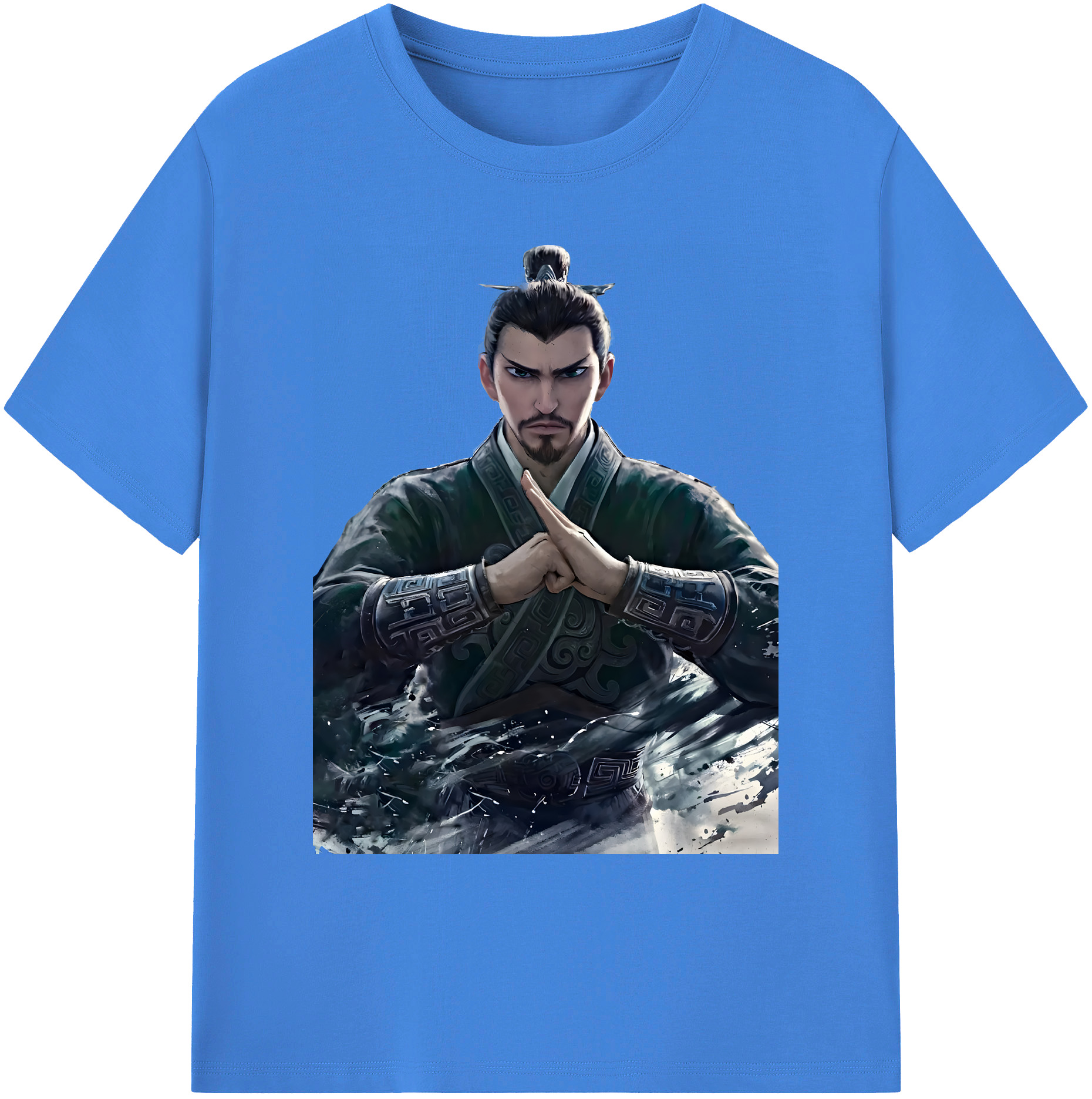 （画像用） Ne Zha 2 ナタ 魔童の大暴れ 綿100％ メンズ半袖Tシャツ｜肌触りやわらか＆通気性
