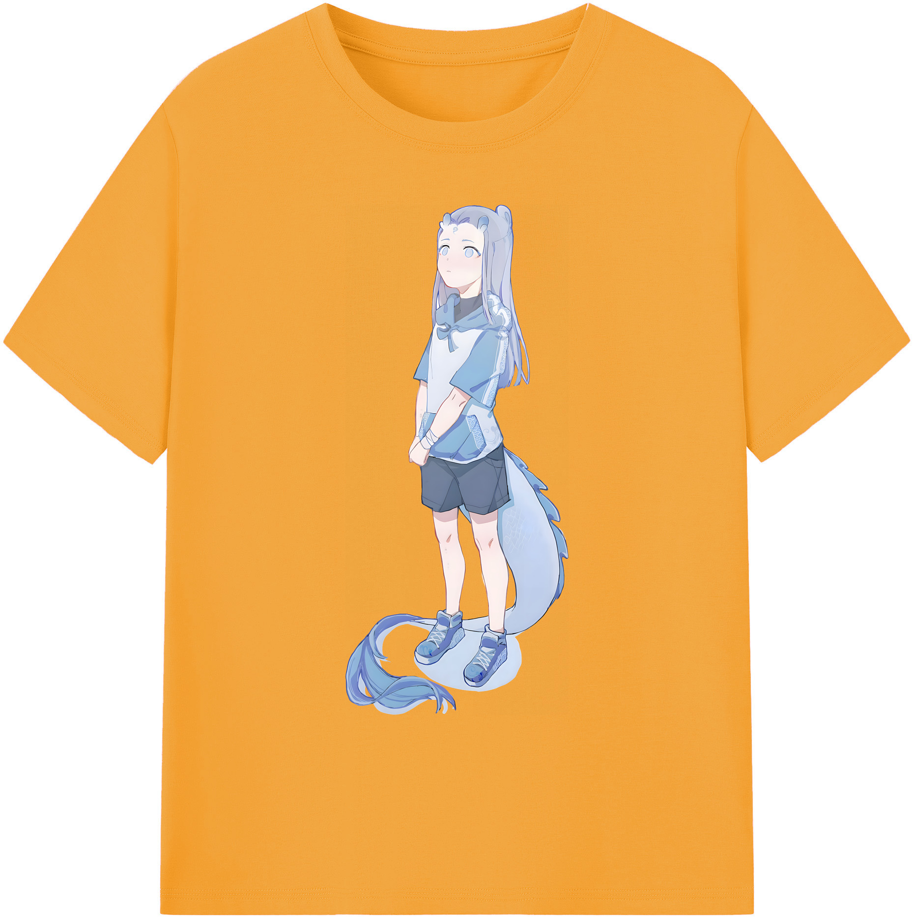 （画像用） Ne Zha 2 ナタ 魔童の大暴れ 綿100％ メンズ半袖Tシャツ｜肌触りやわらか＆通気性