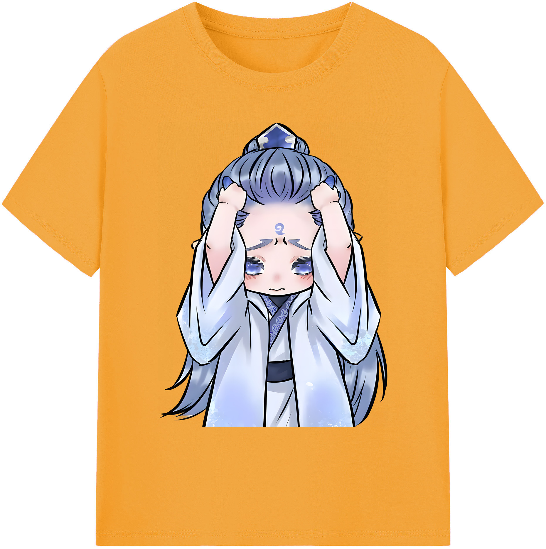 （画像用） Ne Zha 2 ナタ 魔童の大暴れ 綿100％ メンズ半袖Tシャツ｜肌触りやわらか＆通気性