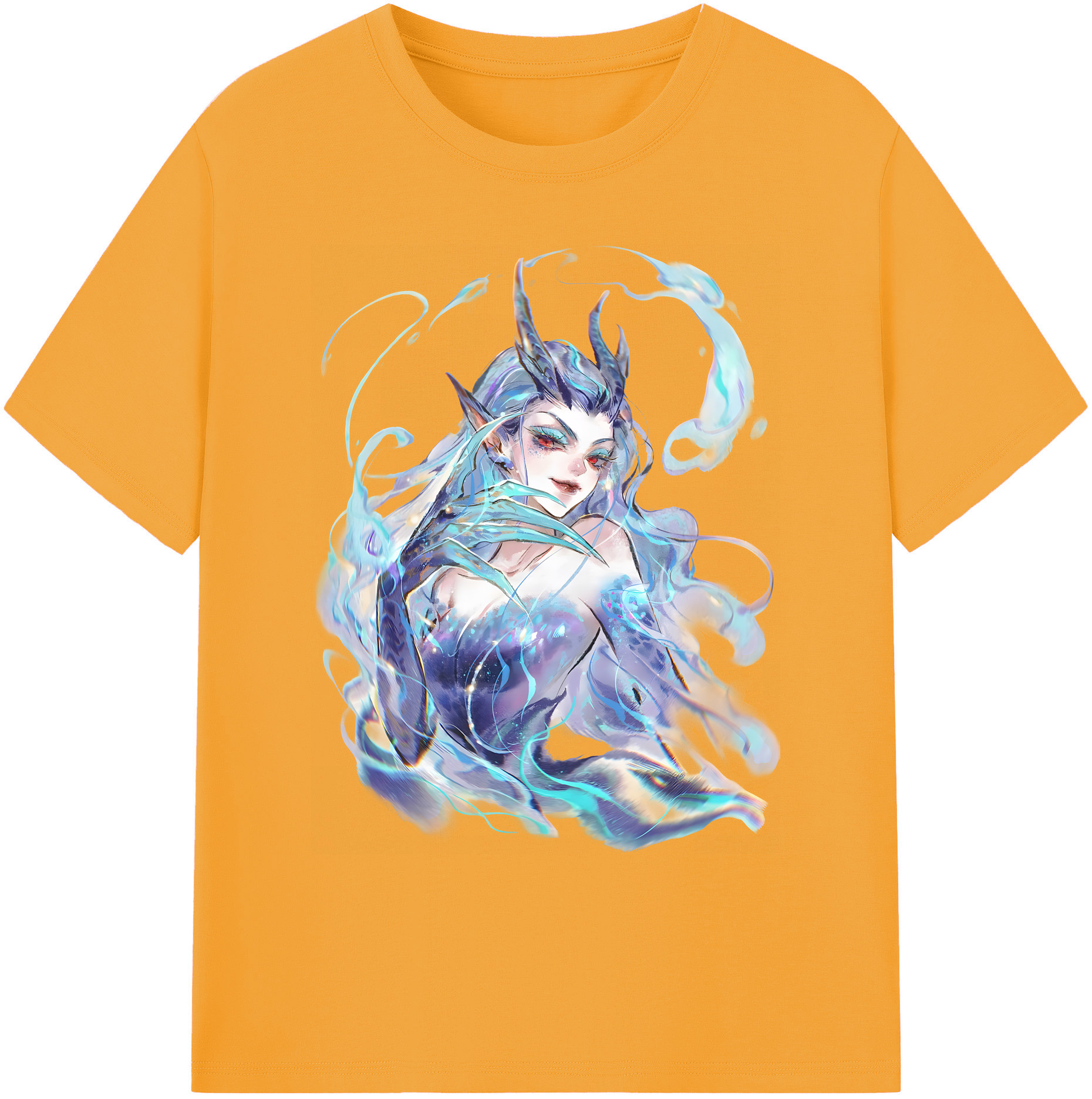 （画像用） Ne Zha 2 ナタ 魔童の大暴れ 綿100％ メンズ半袖Tシャツ｜肌触りやわらか＆通気性