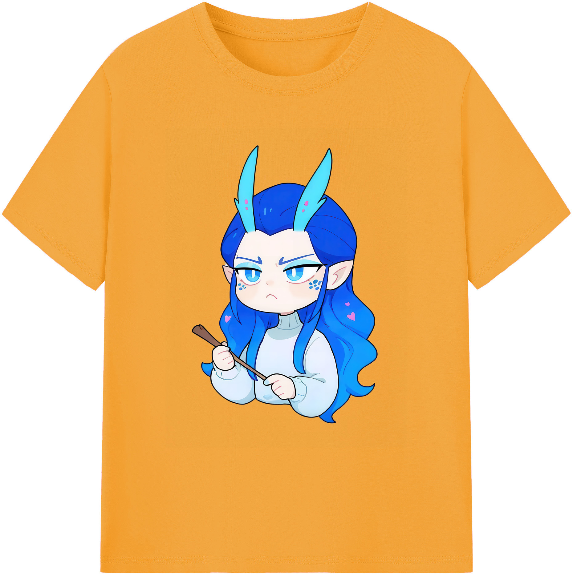 （画像用） Ne Zha 2 ナタ 魔童の大暴れ 綿100％ メンズ半袖Tシャツ｜肌触りやわらか＆通気性