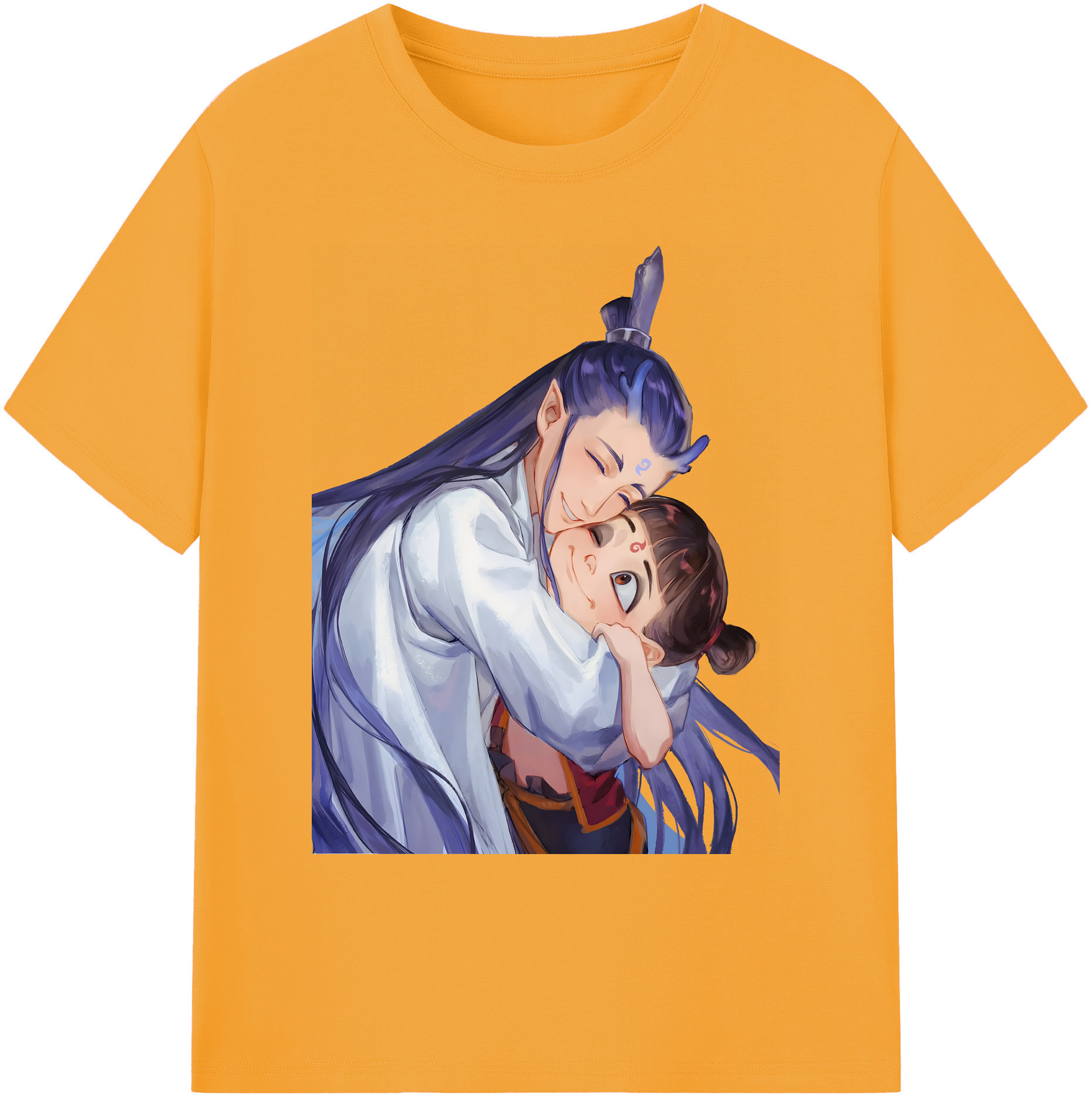 （画像用） Ne Zha 2 ナタ 魔童の大暴れ 綿100％ メンズ半袖Tシャツ｜肌触りやわらか＆通気性