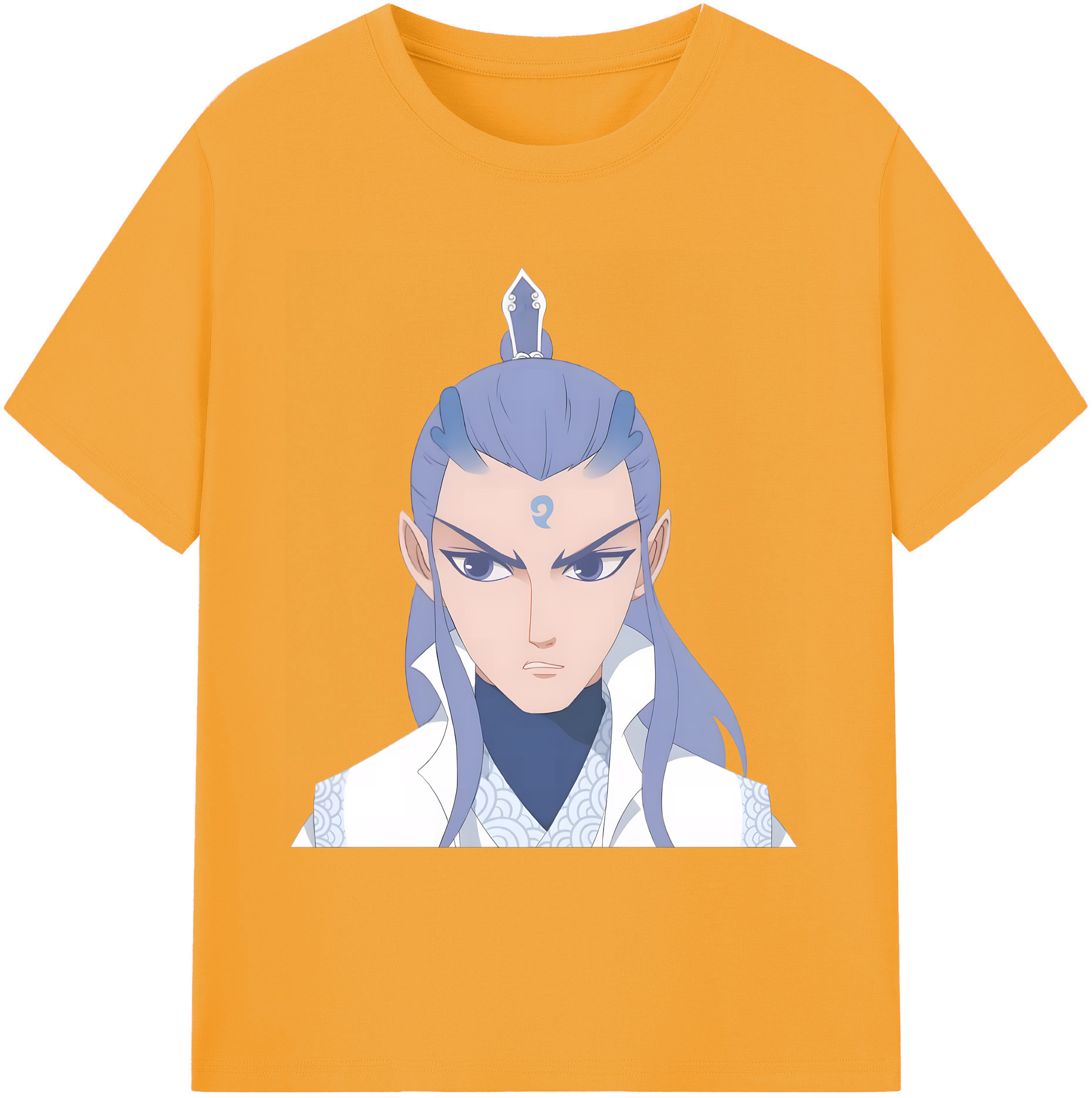 （画像用） Ne Zha 2 ナタ 魔童の大暴れ 綿100％ メンズ半袖Tシャツ｜肌触りやわらか＆通気性