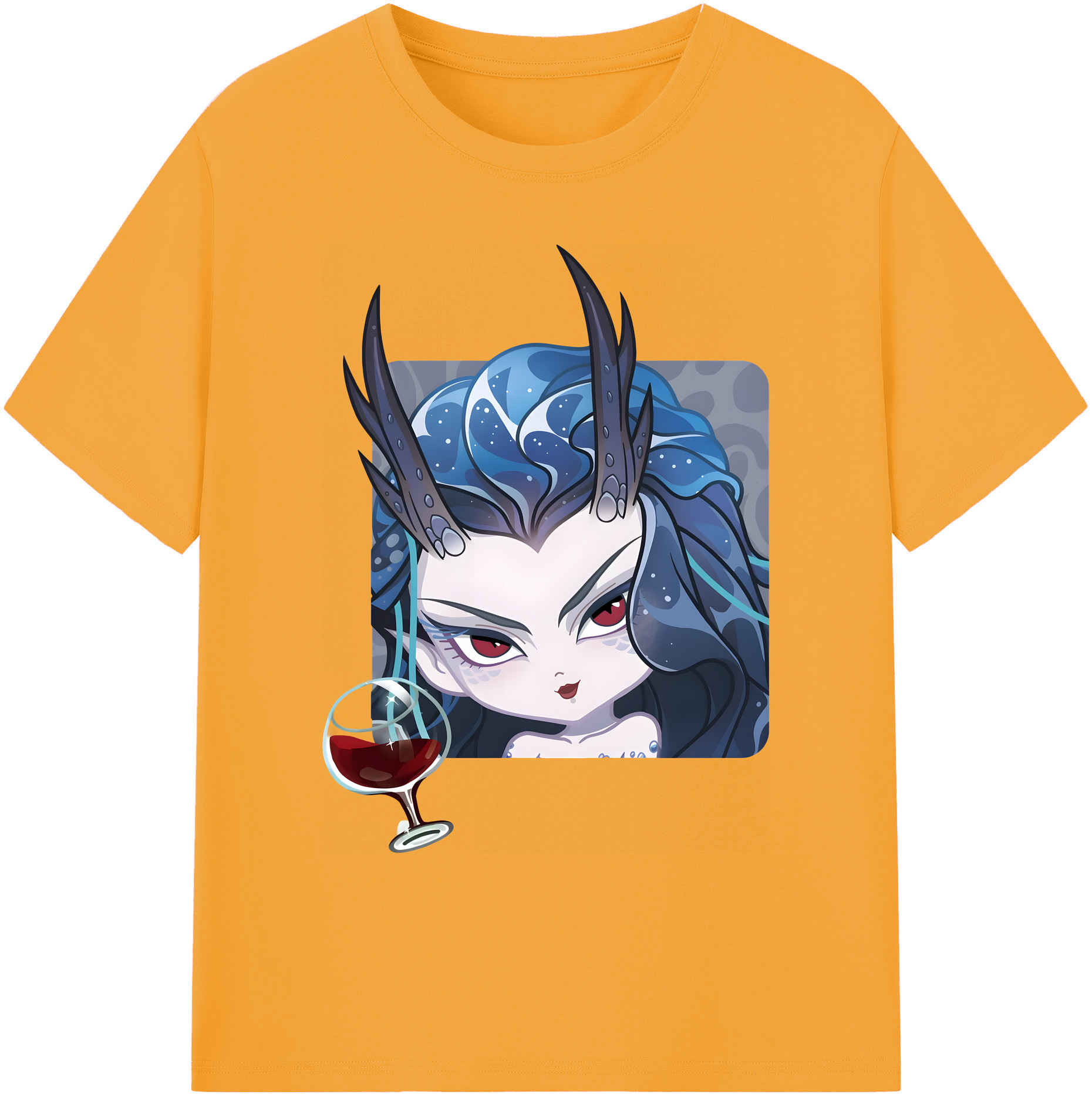 （画像用） Ne Zha 2 ナタ 魔童の大暴れ 綿100％ メンズ半袖Tシャツ｜肌触りやわらか＆通気性