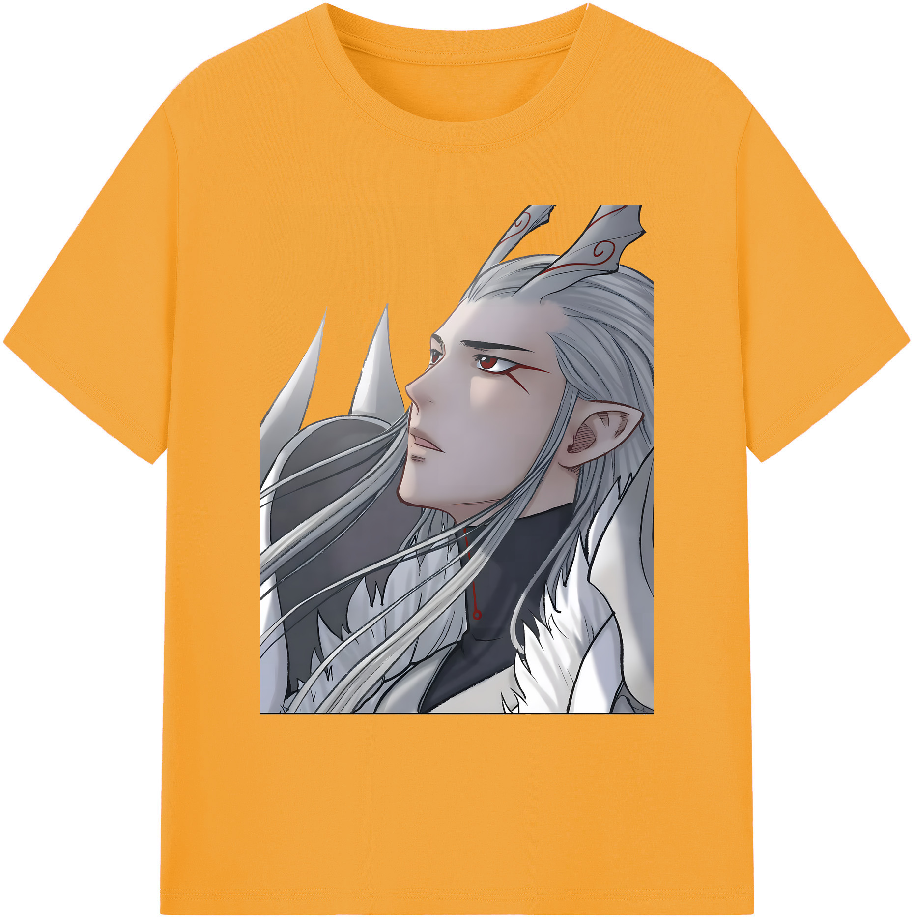（画像用） Ne Zha 2 ナタ 魔童の大暴れ 綿100％ メンズ半袖Tシャツ｜肌触りやわらか＆通気性