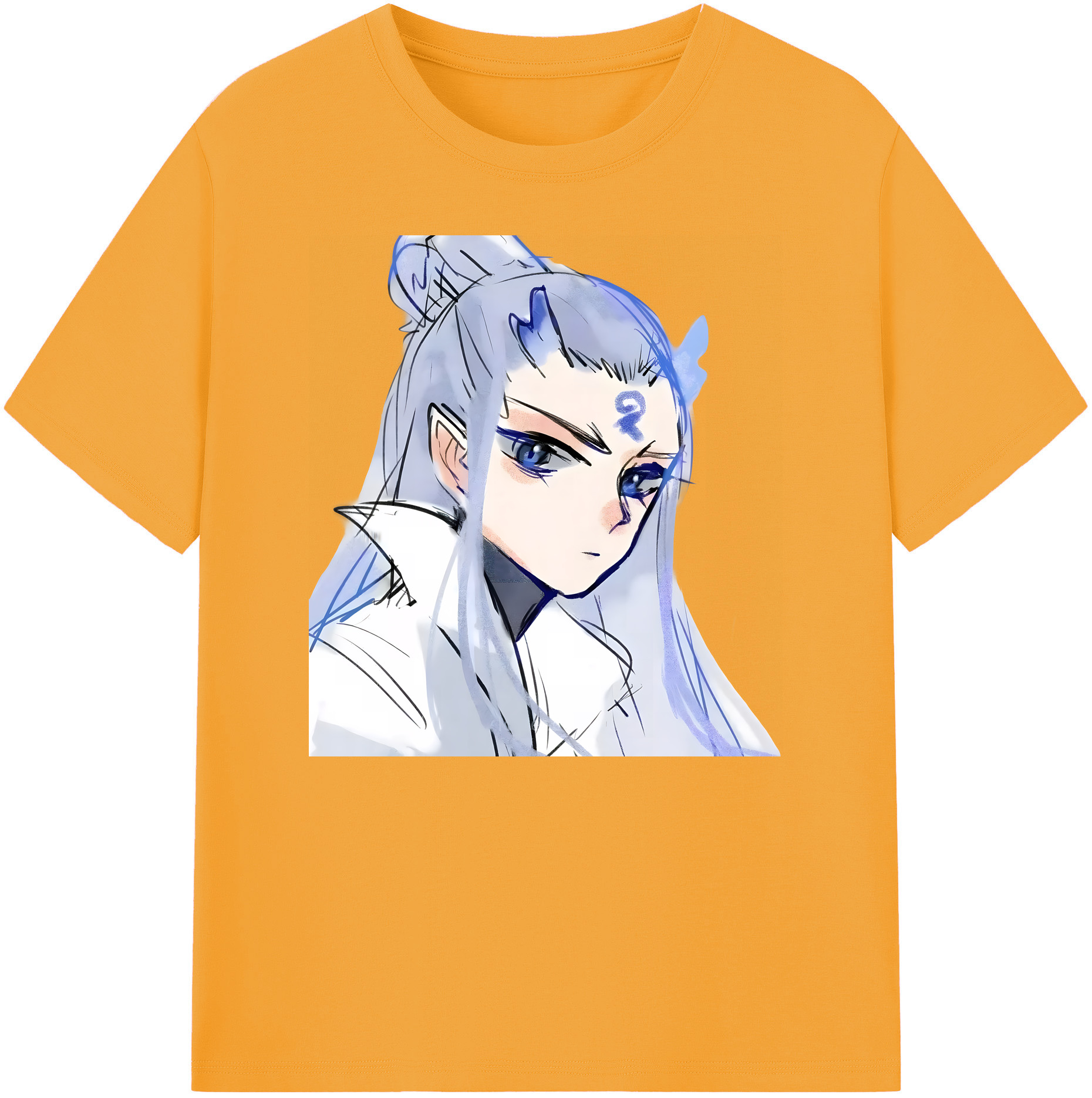 （画像用） Ne Zha 2 ナタ 魔童の大暴れ 綿100％ メンズ半袖Tシャツ｜肌触りやわらか＆通気性