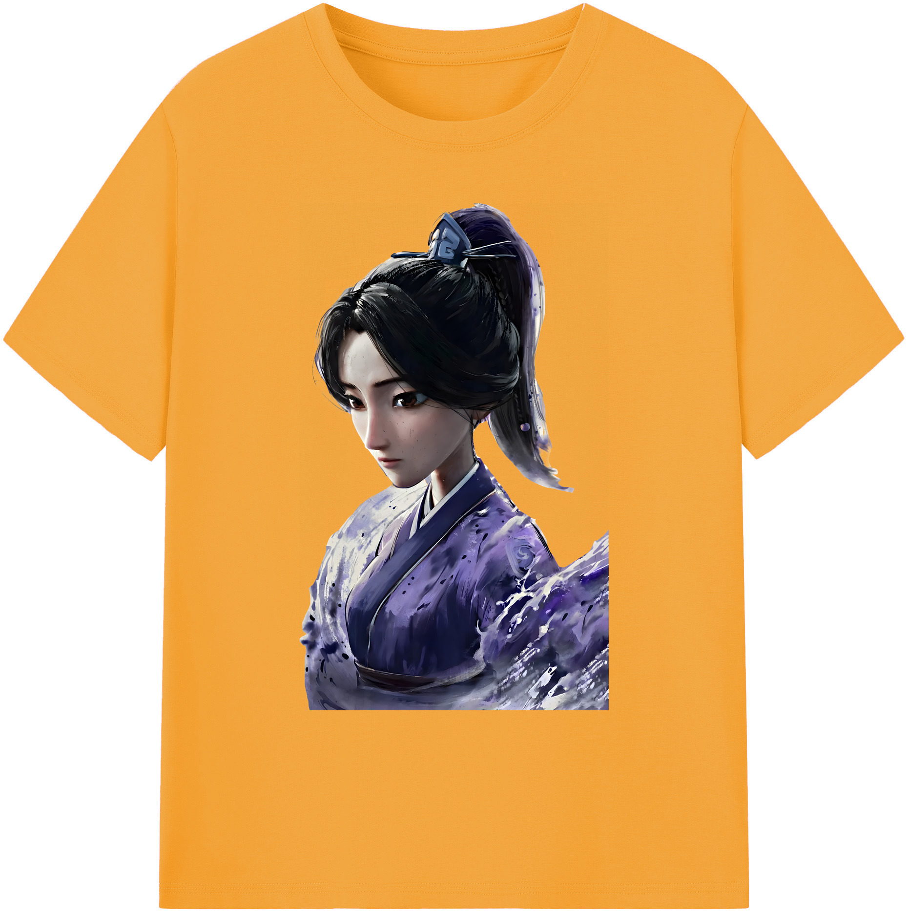 （画像用） Ne Zha 2 ナタ 魔童の大暴れ 綿100％ メンズ半袖Tシャツ｜肌触りやわらか＆通気性