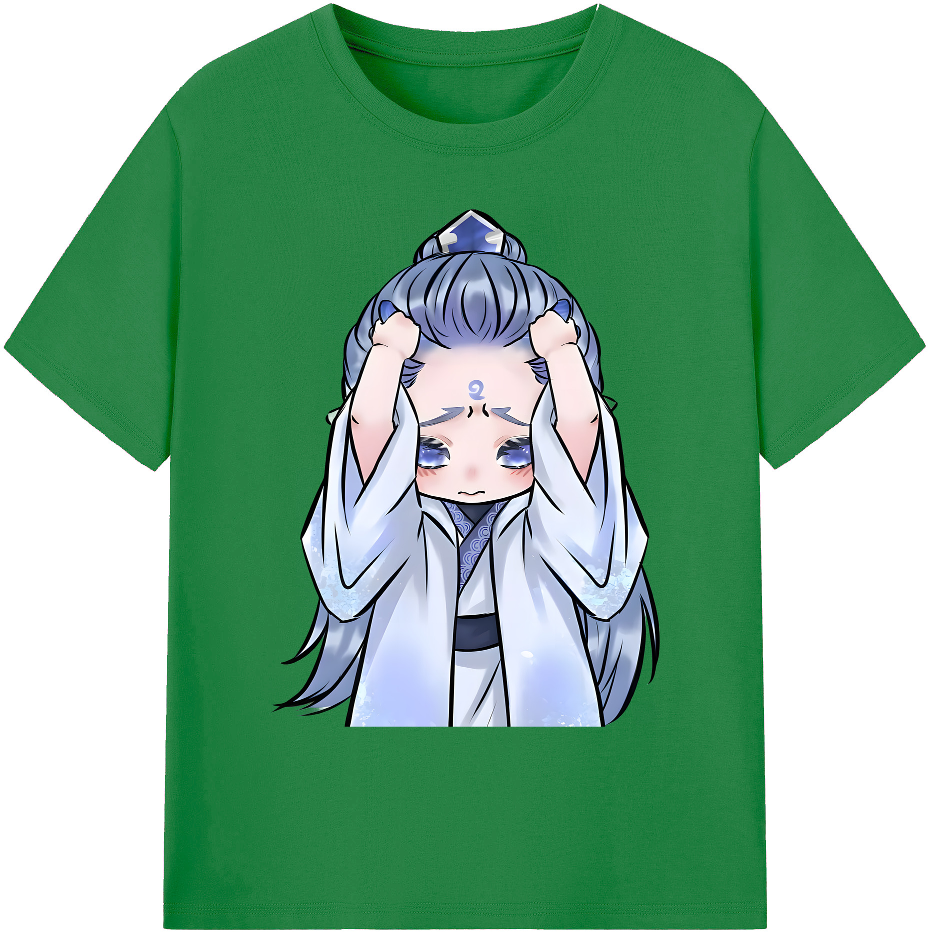 （画像用） Ne Zha 2 ナタ 魔童の大暴れ 綿100％ メンズ半袖Tシャツ｜肌触りやわらか＆通気性