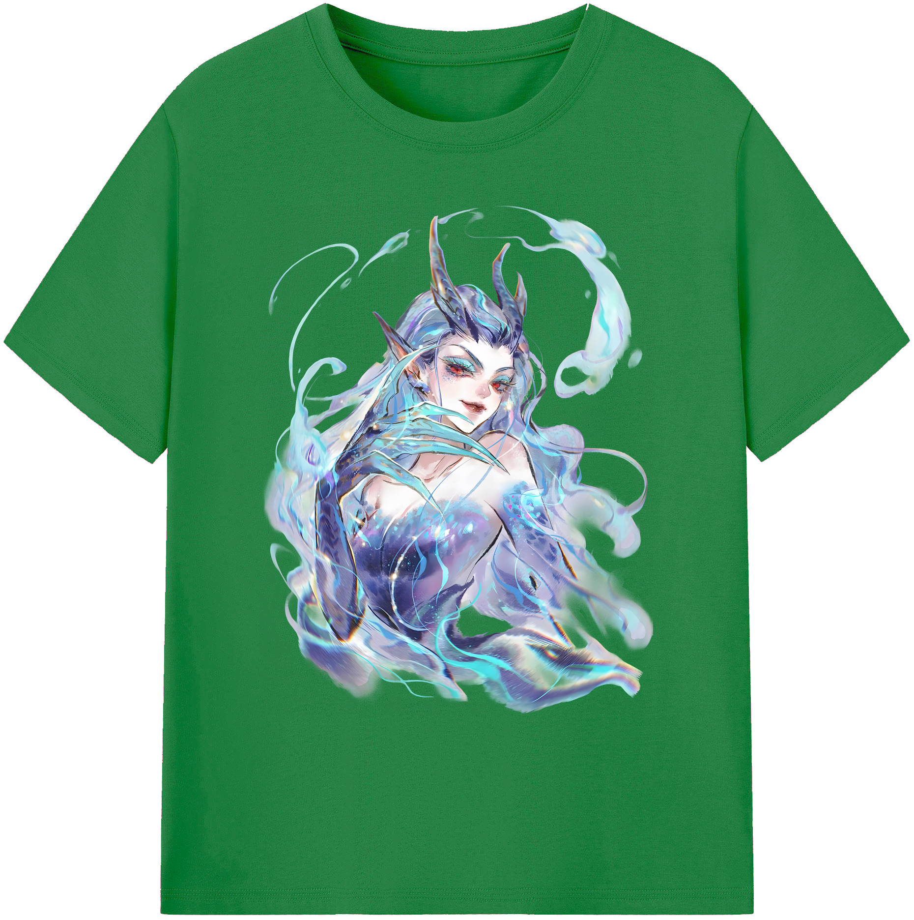 （画像用） Ne Zha 2 ナタ 魔童の大暴れ 綿100％ メンズ半袖Tシャツ｜肌触りやわらか＆通気性