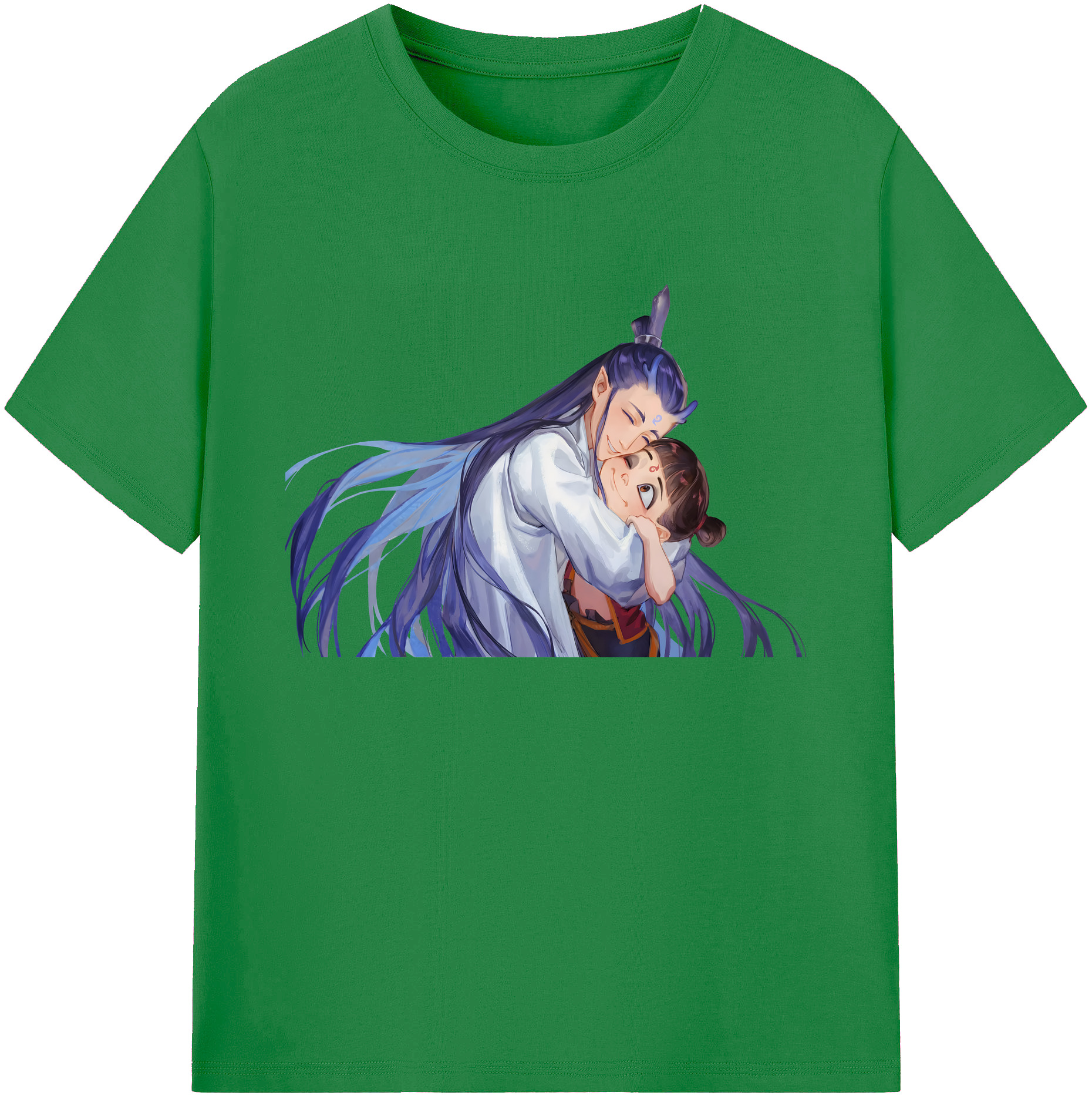 （画像用） Ne Zha 2 ナタ 魔童の大暴れ 綿100％ メンズ半袖Tシャツ｜肌触りやわらか＆通気性