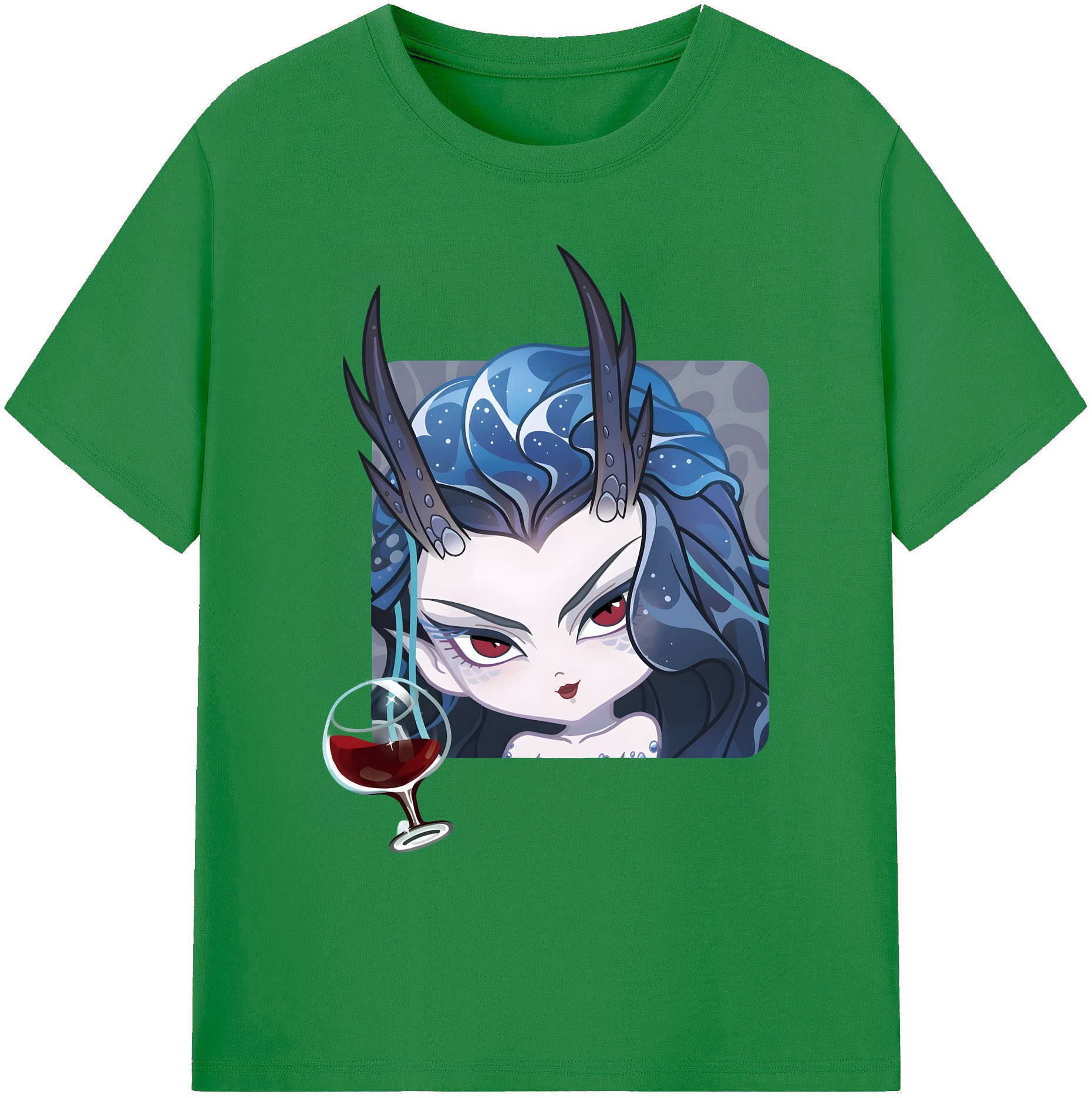 （画像用） Ne Zha 2 ナタ 魔童の大暴れ 綿100％ メンズ半袖Tシャツ｜肌触りやわらか＆通気性