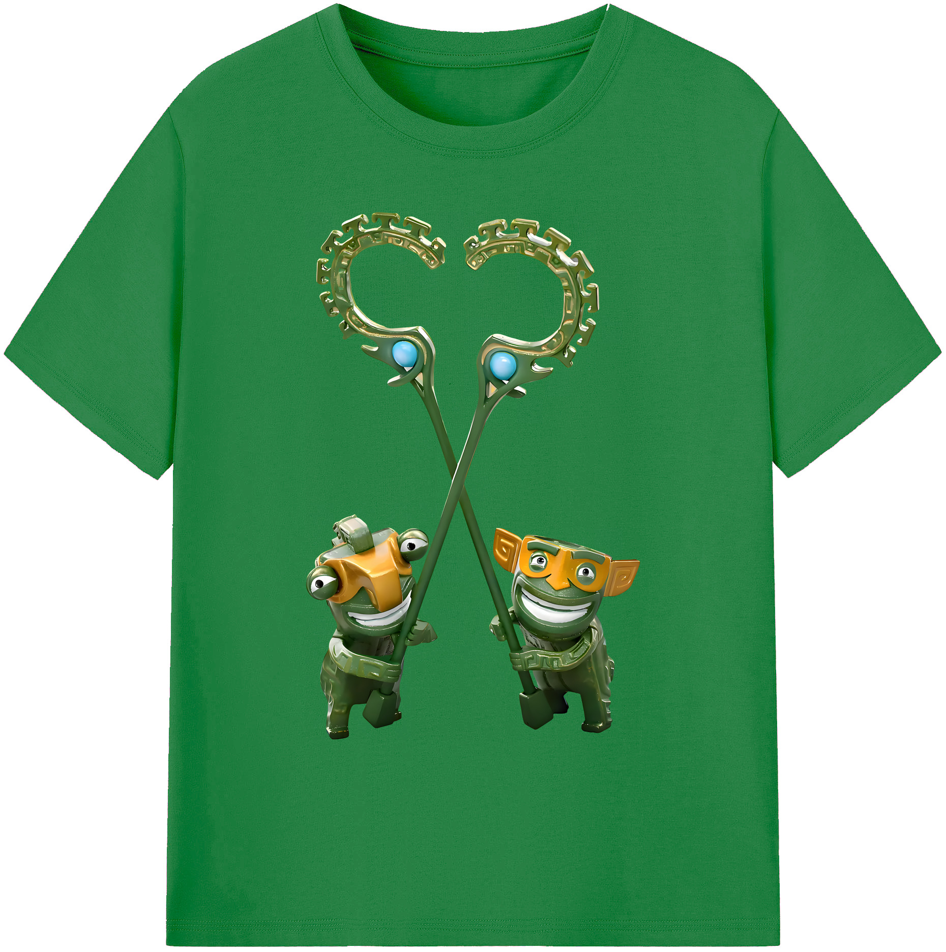 （画像用） Ne Zha 2 ナタ 魔童の大暴れ 綿100％ メンズ半袖Tシャツ｜肌触りやわらか＆通気性
